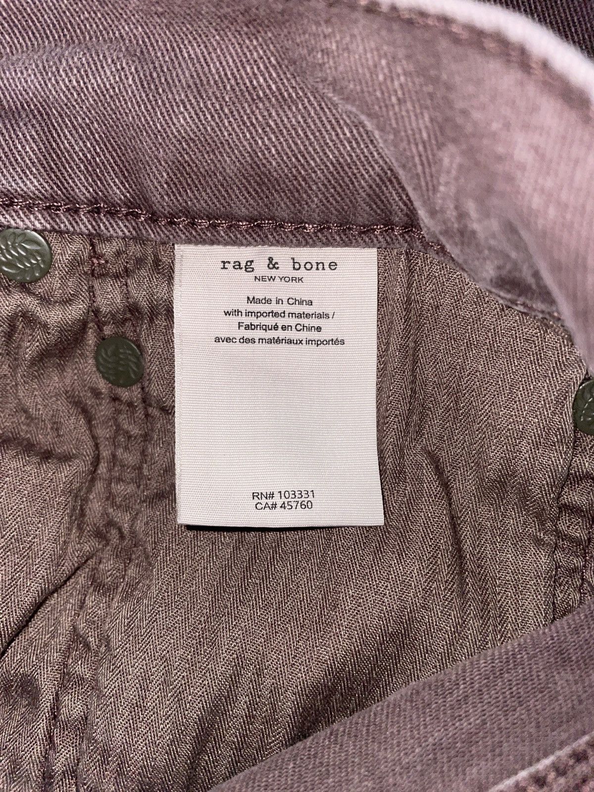 Rag & Bone Rag and bone brown pants Size US 31 - 3 Thumbnail