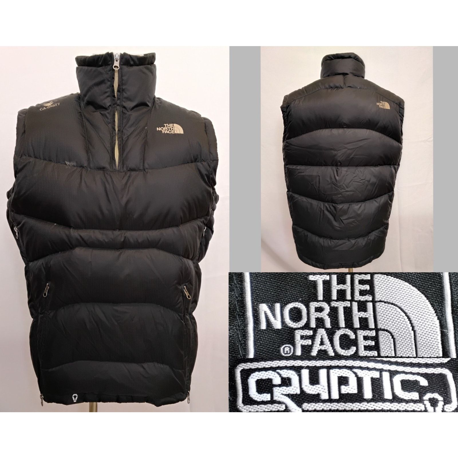 The North Face The North Face Cryptic Vest Down Men's L Black Pullover Size US L / EU 52-54 / 3 - 1 Thumbnail