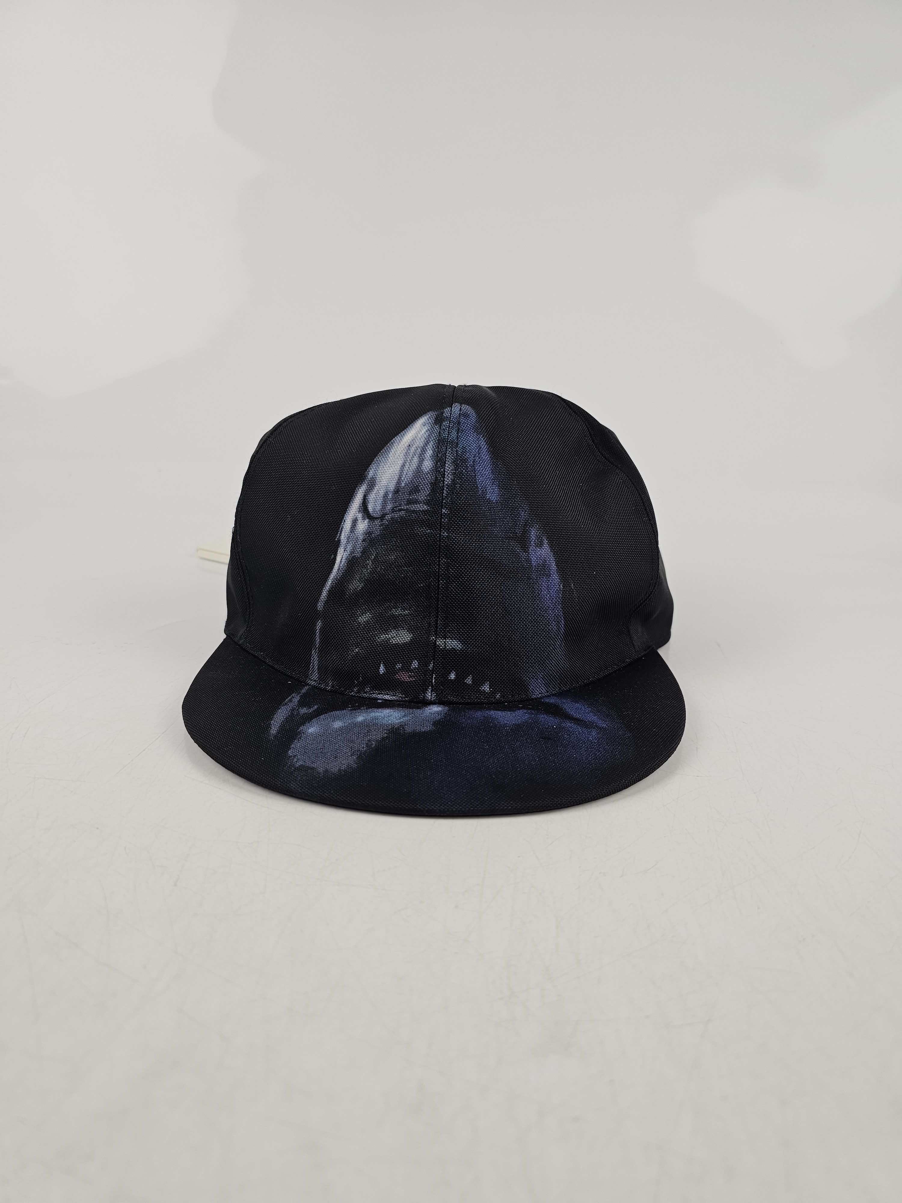 Givenchy Black Shark Print Cap New Onesize