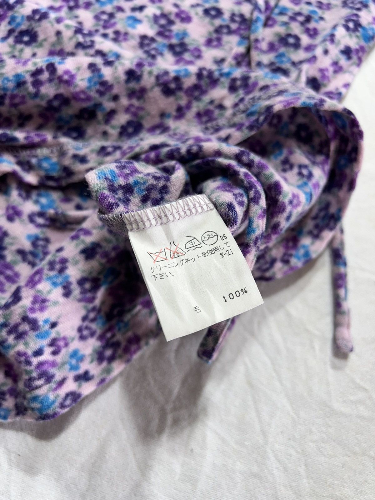 Issey Miyake Sunao kuwahara lavender long-sleeved top Size M / US 6-8 / IT 42-44 - 11 Thumbnail