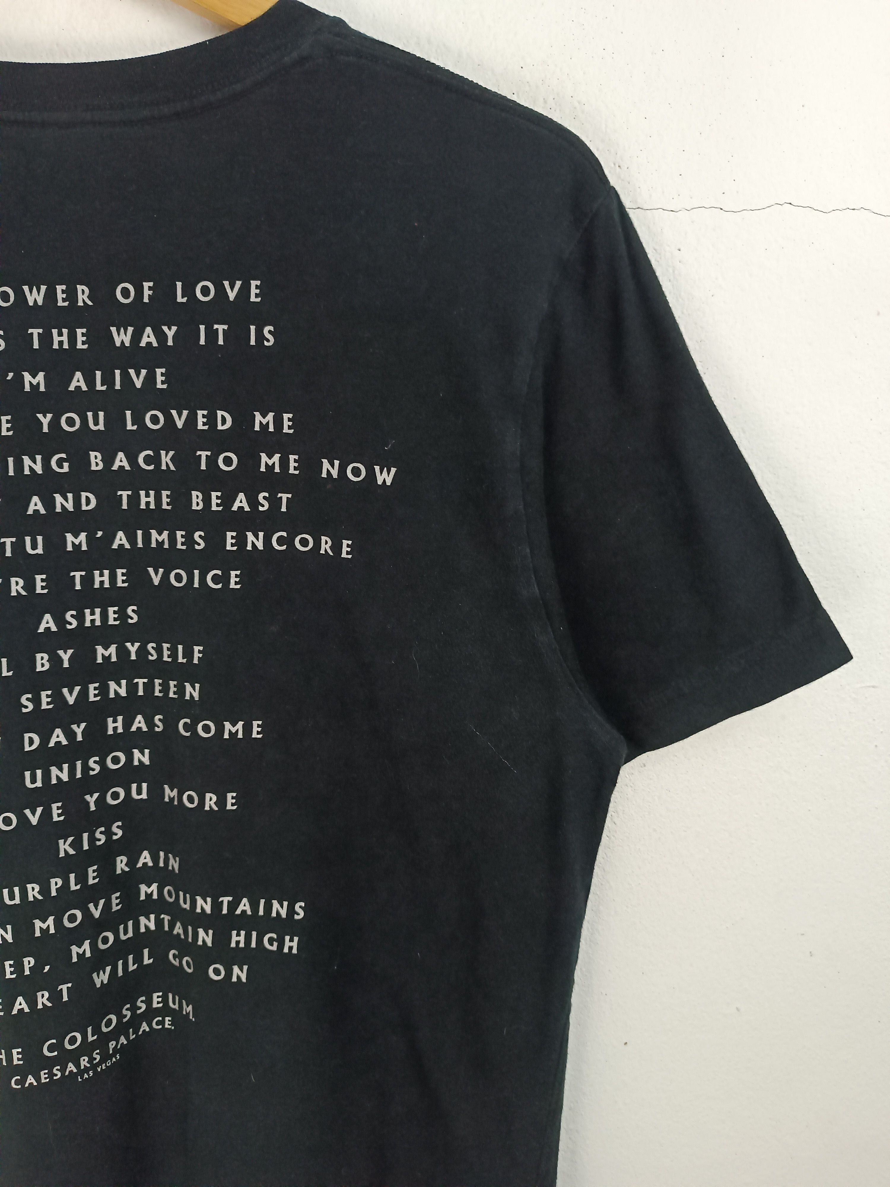 Rap Tees VINTAGE CELINE DION COLOSSEUM LAS VEGAS LIVE TEE Size US M / EU 48-50 / 2 - 11 Thumbnail