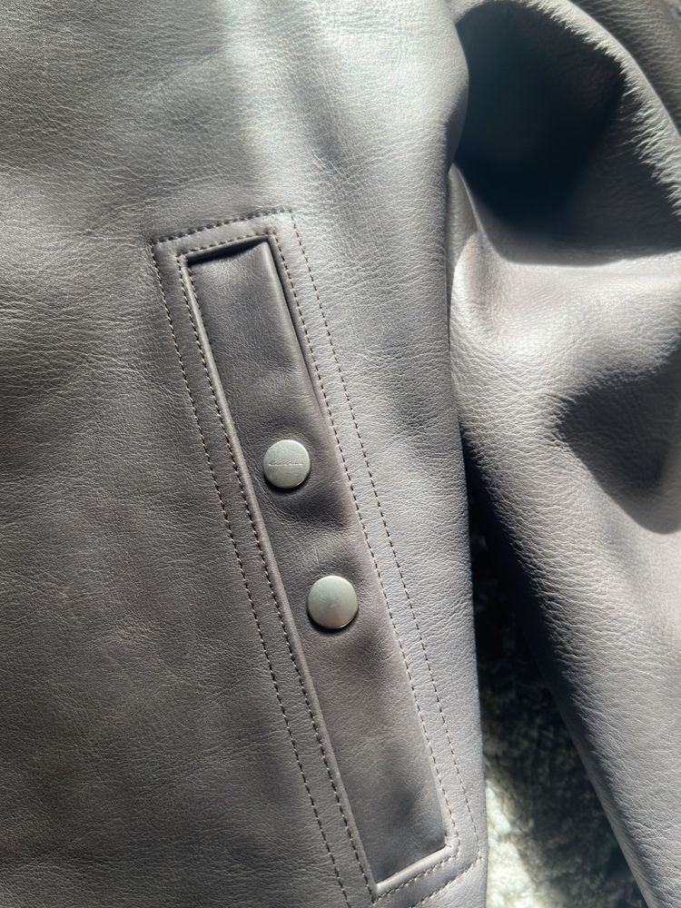 Rick Owens Leather Jacket Size US M / EU 48-50 / 2 - 10 Thumbnail