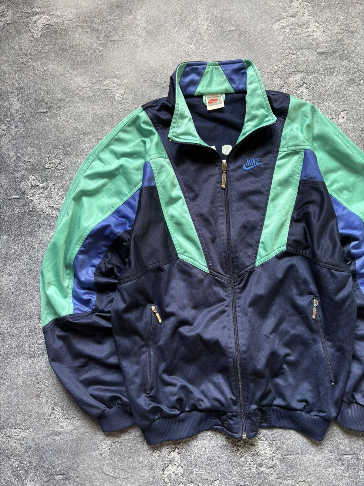 Nike Vintage 90s Nike Y2K Retro Sports Mens Track Jacket Size M Size US M / EU 48-50 / 2 - 3 Thumbnail