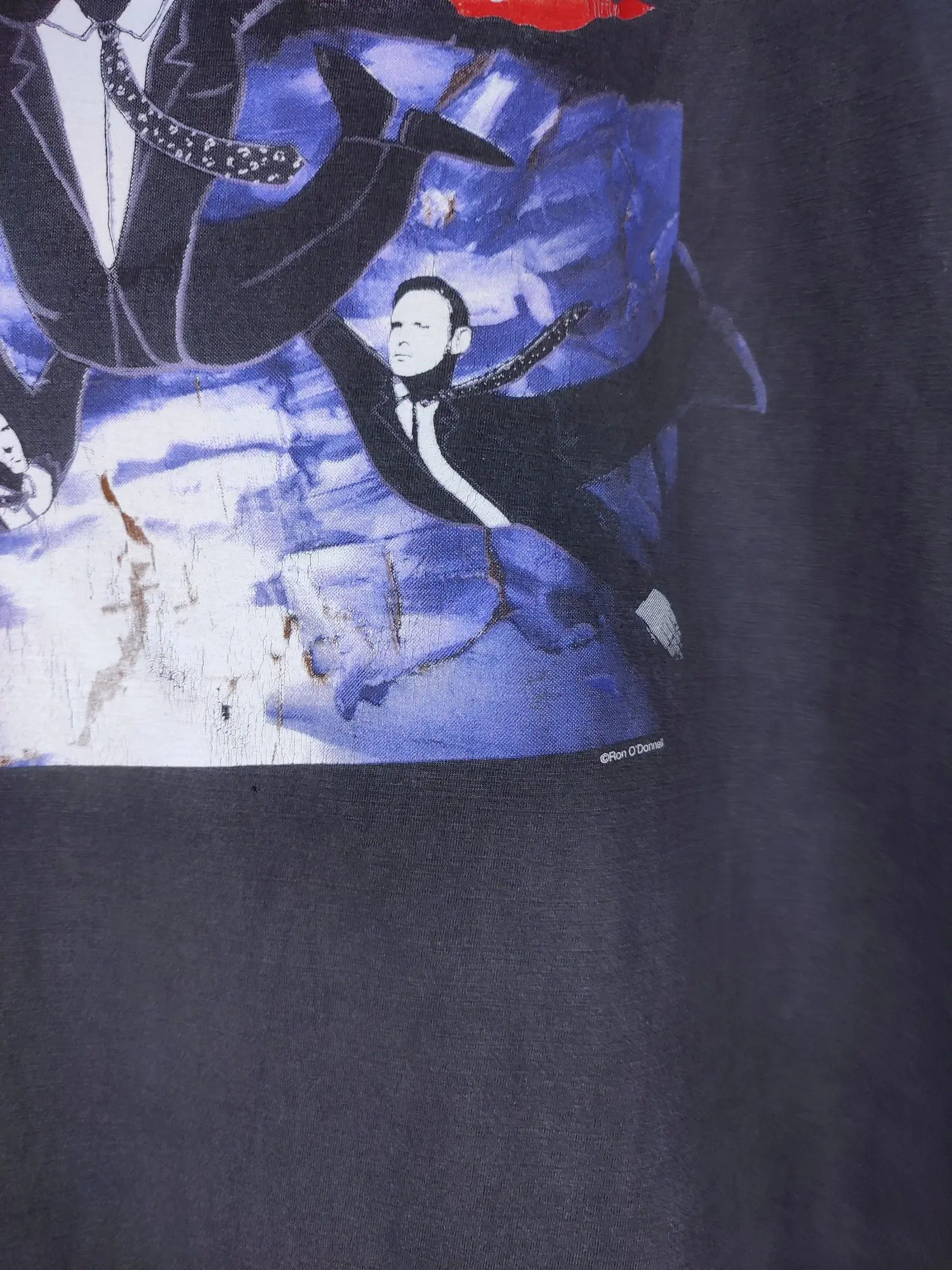 Band Tees × Vintage Vintage 90s World Tour Wet Fade Japanese T-shirt Size US XL / EU 56 / 4 - 4 Thumbnail