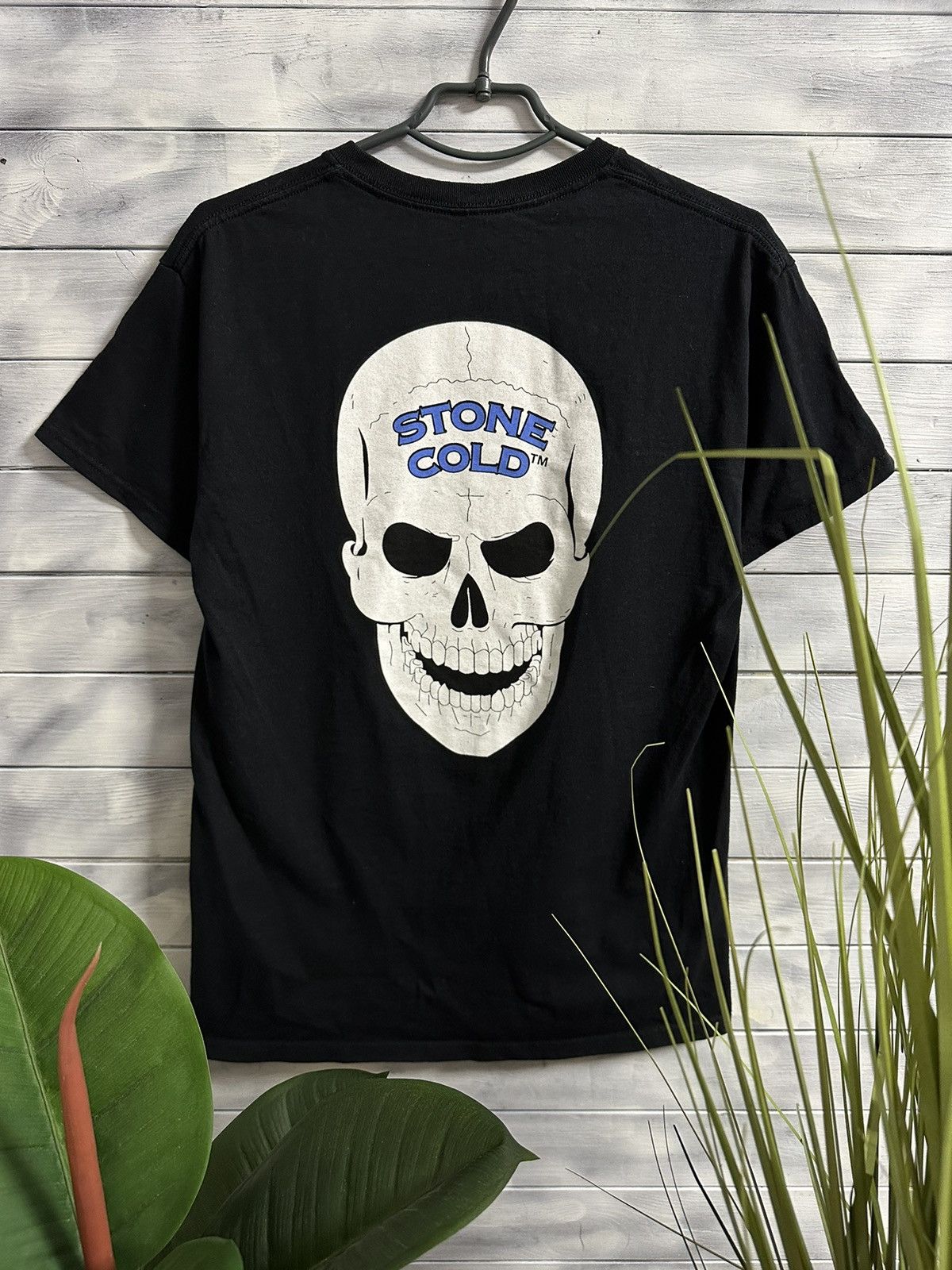 Vintage Rare Vintage T-Shirt Stone Cold WWE WWF Steeve Austin skull Size US M / EU 48-50 / 2 - 1 Thumbnail