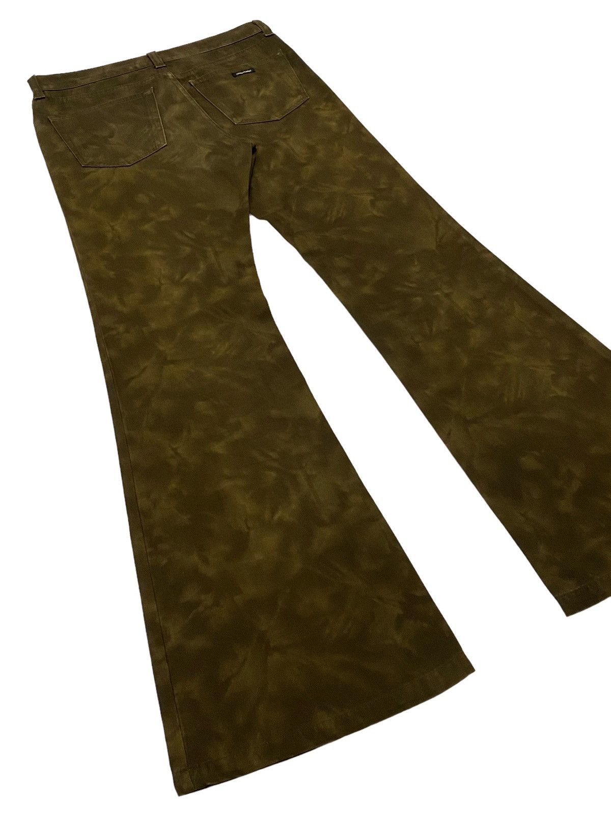 Tornado Mart Rare‼️Vintage Tornado Mart flare Brown Pants Size US 31 - 21 Thumbnail