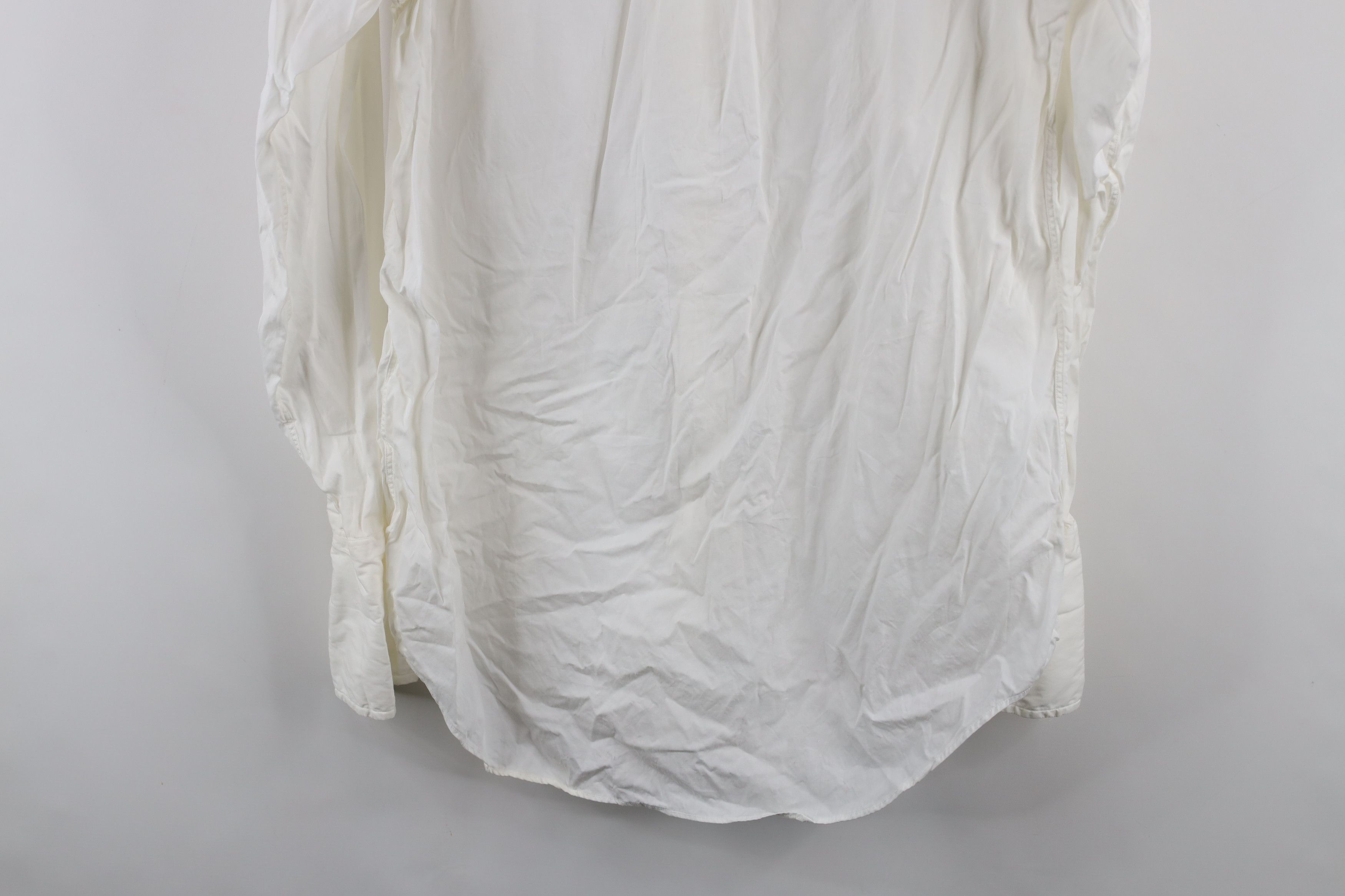 Vintage Vintage 50s 60s Streetwear Cotton Button Shirt White USA Size US M / EU 48-50 / 2 - 14 Thumbnail