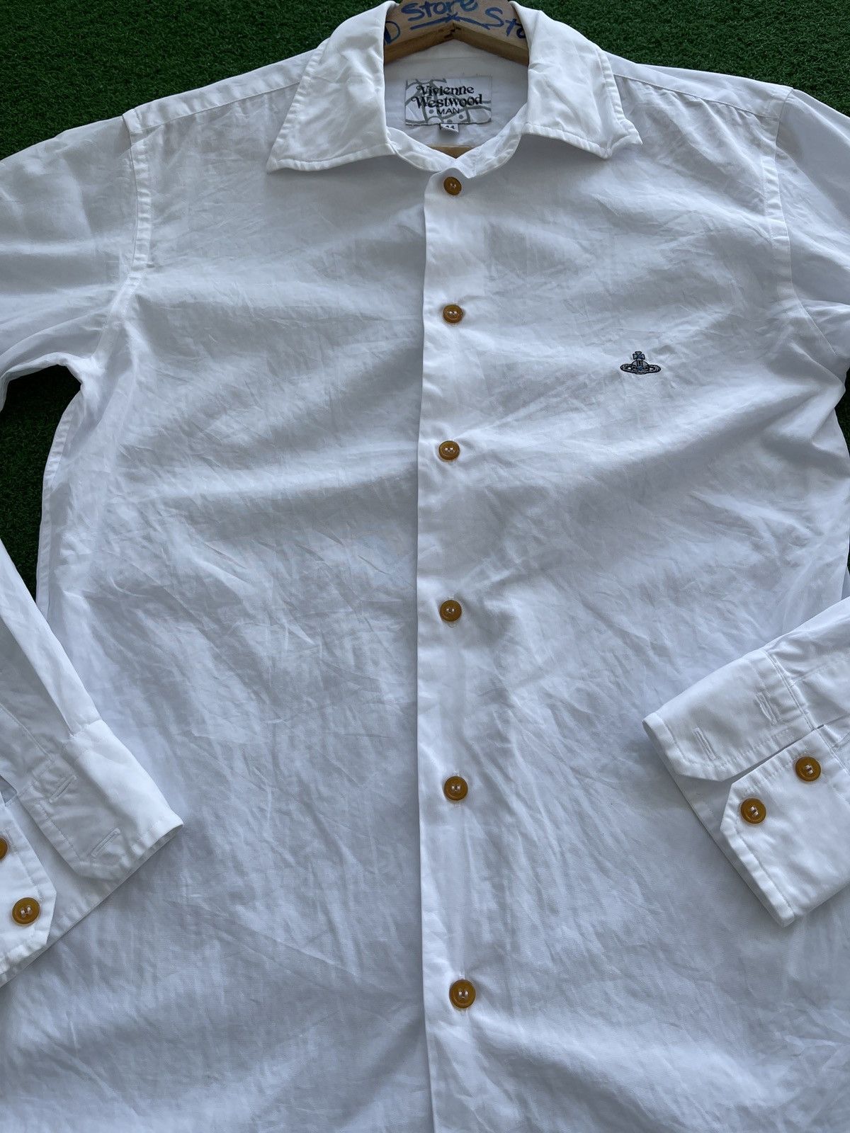 Vivienne Westwood VINTAGE VIVIENNE WESTWOOD FORMAL SHIRTS BUTTON UPS VERY RARE Size US S / EU 44-46 / 1 - 11 Thumbnail