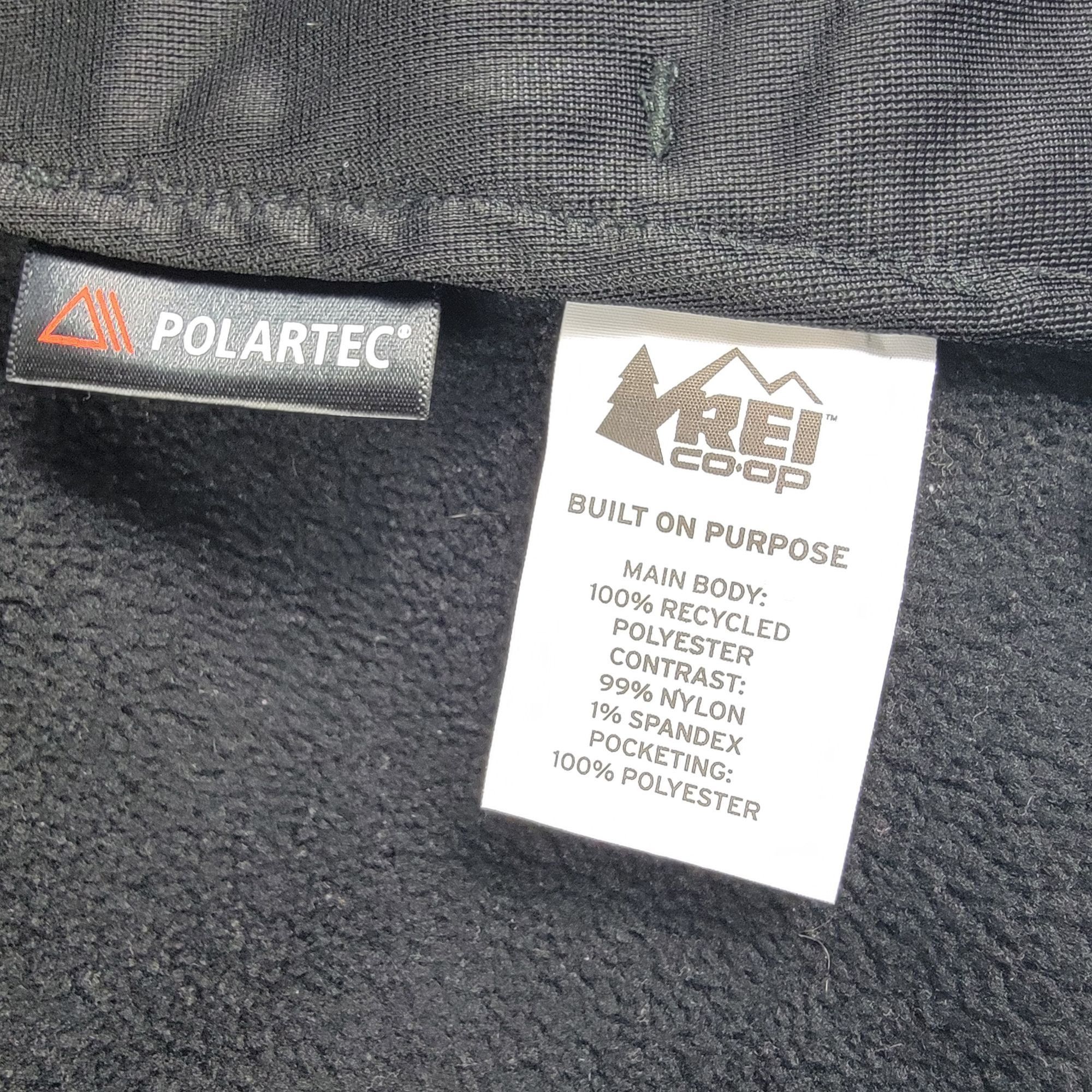 Rei REI Polartec Womens XL Black Full Zip Sweater Winter Warm Ca Size XL / US 12-14 / IT 48-50 - 5 Thumbnail