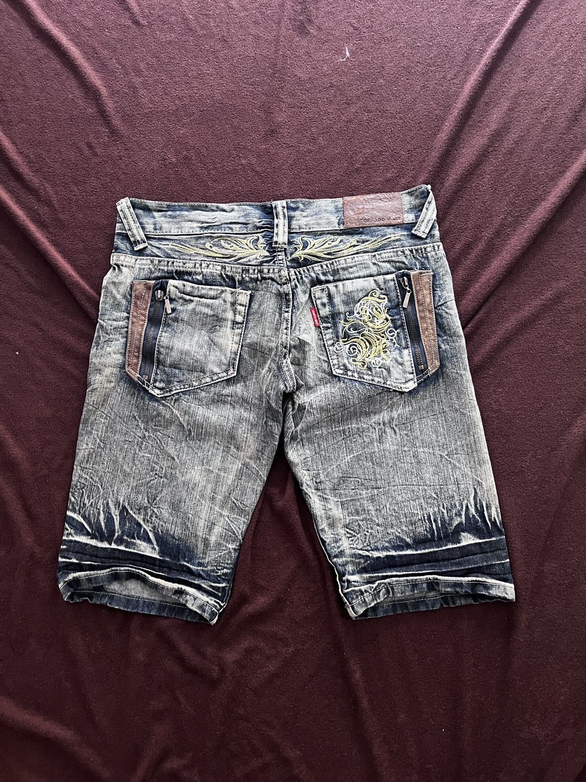 Tornado Mart 2000s TORNADO MART TRIBALL JEANS Size US 32 / EU 48 - 2 Thumbnail