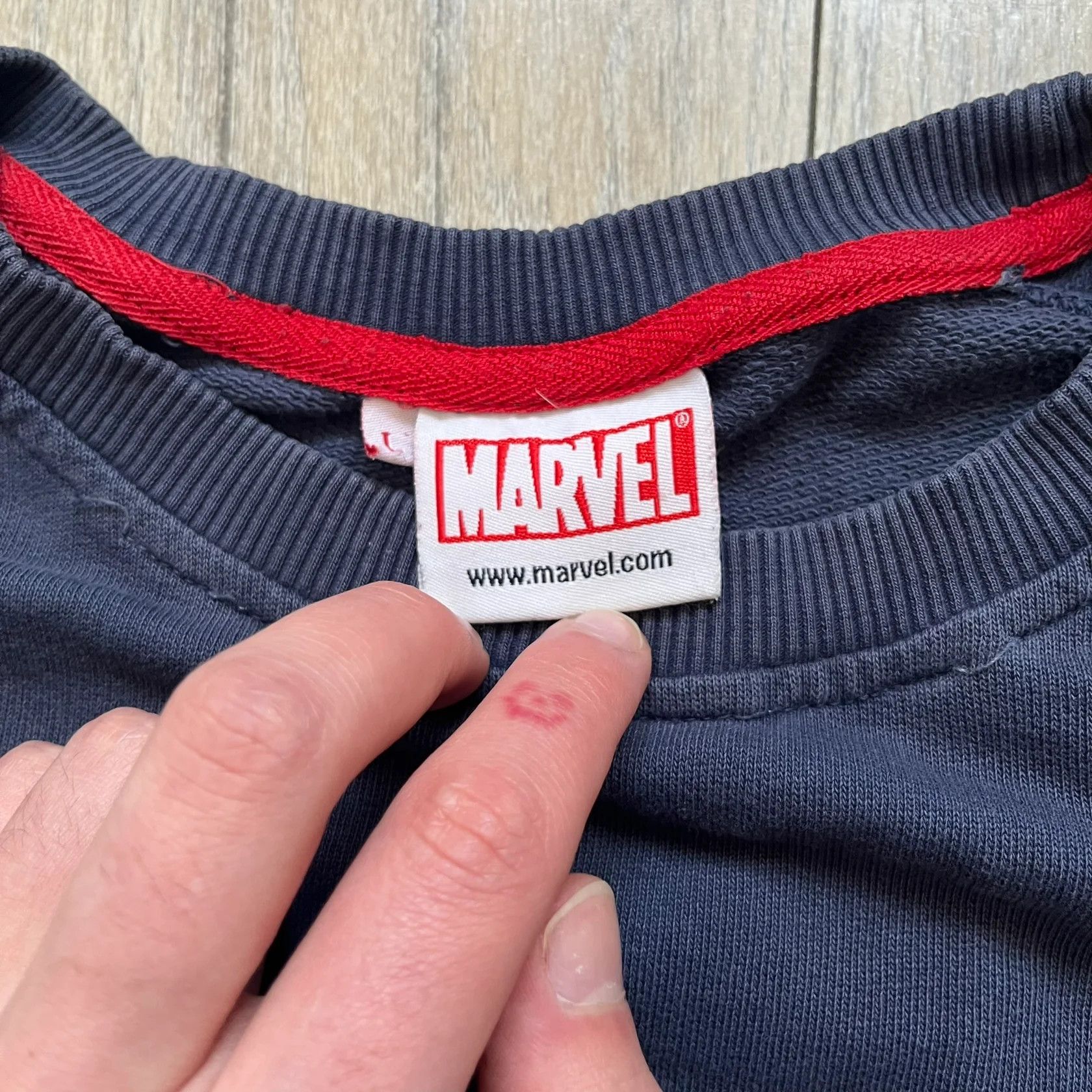 Marvel Comics Marvel Fantastic Four 2003 Navy Crewneck Size US L / EU 52-54 / 3 - 4 Thumbnail