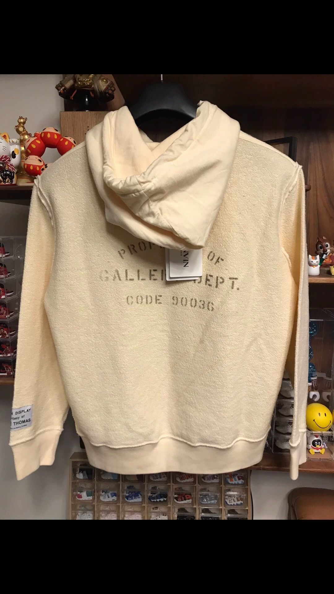Lanvin Lanvin x GalleryDept Hoodie Reversed Letter U S Size US S / EU 44-46 / 1 - 2 Thumbnail