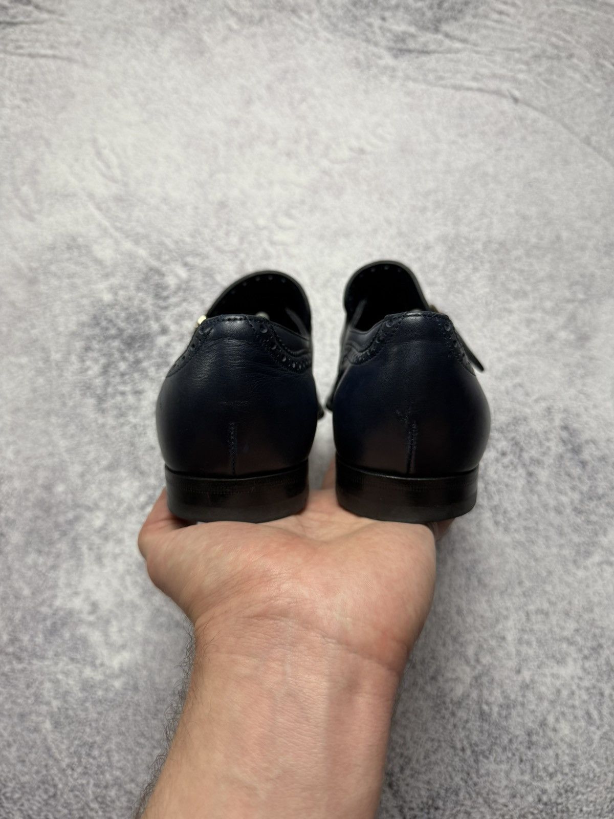 Santoni Santoni Loafers Formal Leather Shoes Boots Luxury Style Rare Size US 7 / EU 40 - 5 Thumbnail