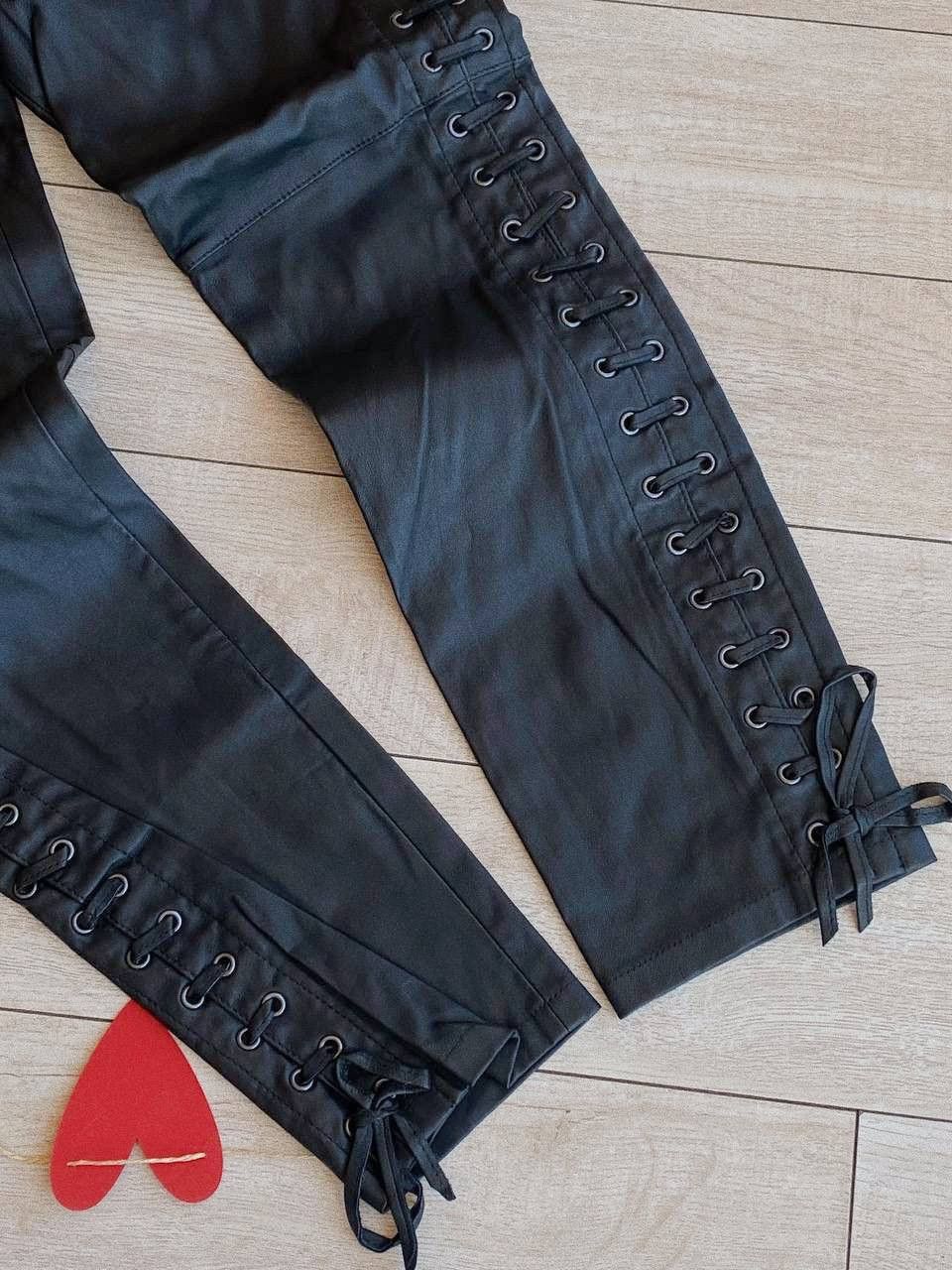 H&M × Isabel Marant Isabel Marant x H&M Black Leather Pants Size 32" / US 10 / IT 46 - 7 Thumbnail