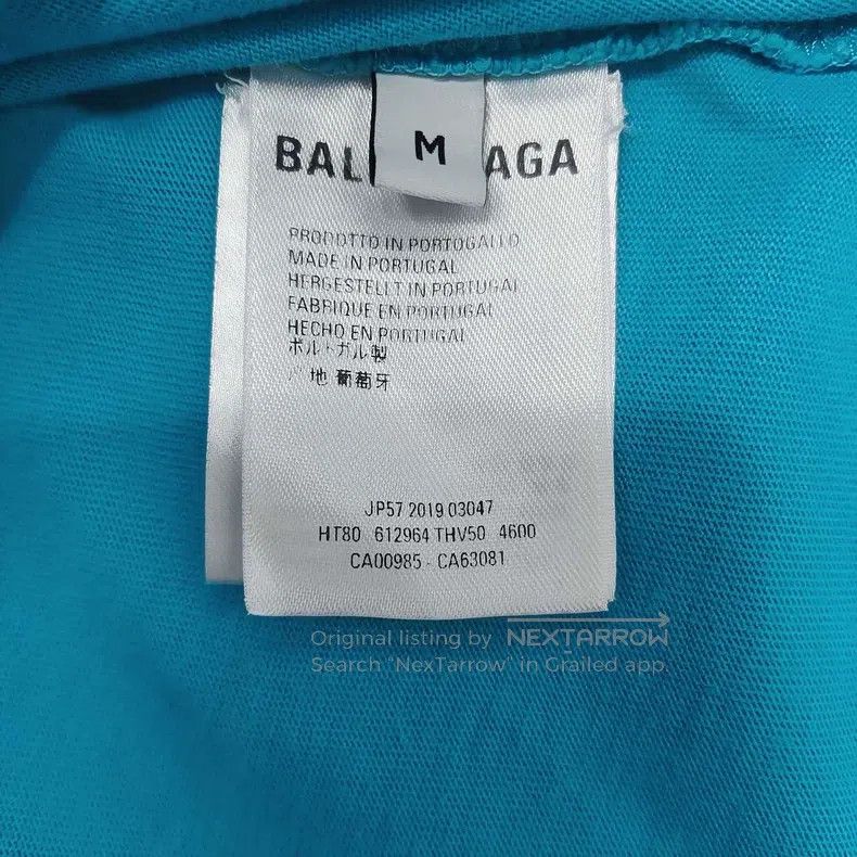 Balenciaga Balenciaga Solid Color Casual Round Neck Short Sleeve T-sh Size US M / EU 48-50 / 2 - 3 Thumbnail
