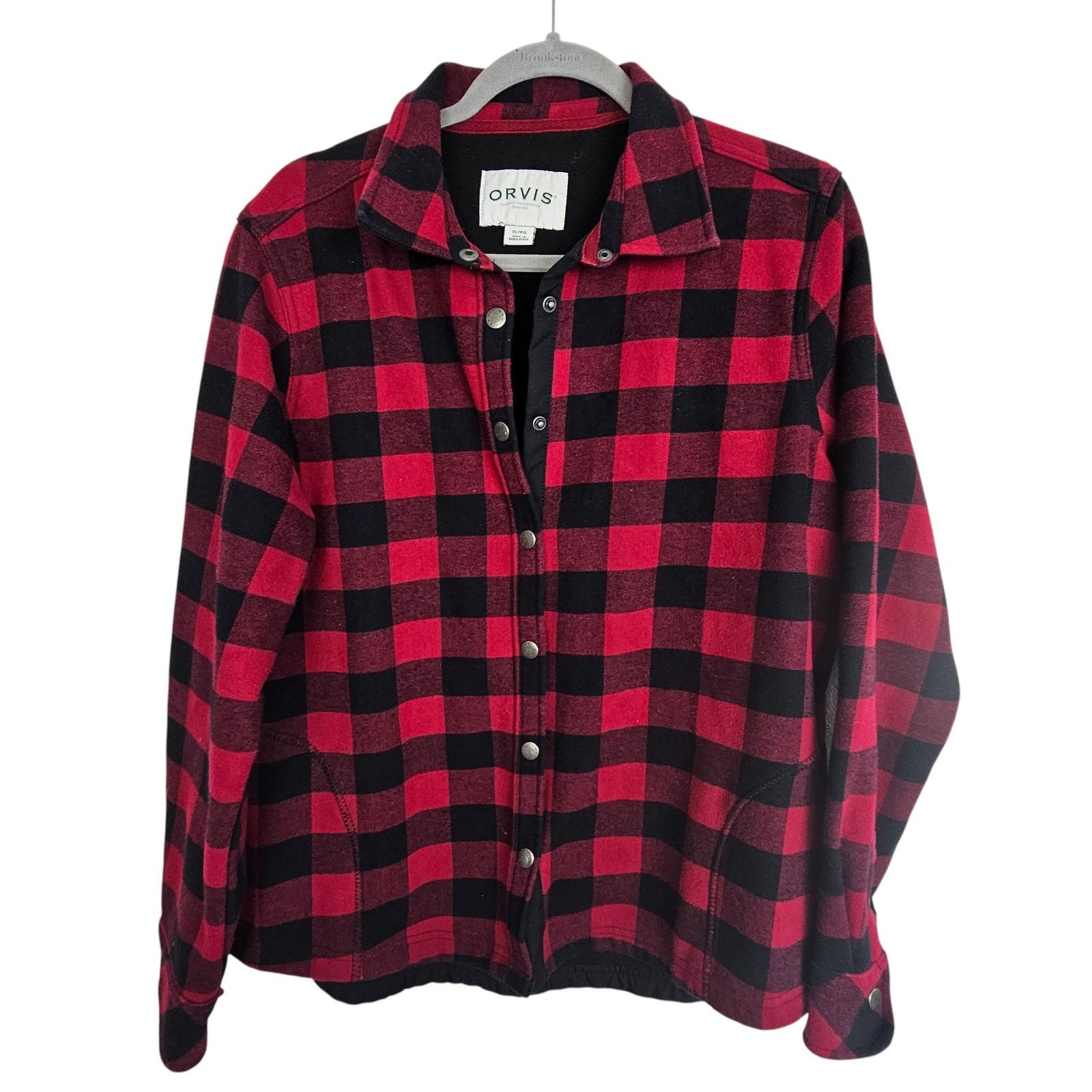 Orvis Orvis Womens BUffalo Plaid Flannel Shacket Size XL Gorpcore Size XL / US 12-14 / IT 48-50 - 1 Thumbnail