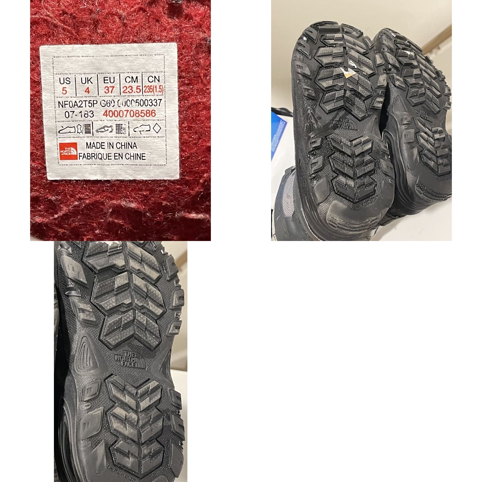 The North Face The North Face Boots Women Size 5 Black Alpenglow IV Snow Mid Calf Women Size US 4 / IT 34 - 8 Thumbnail