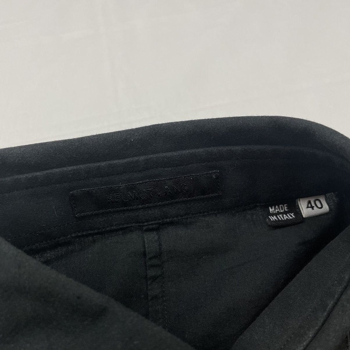 Helmut Lang 2003 Helmut Lang Fishtail Slim Shirt Bondage Strap Vintage Size US S / EU 44-46 / 1 - 8 Thumbnail