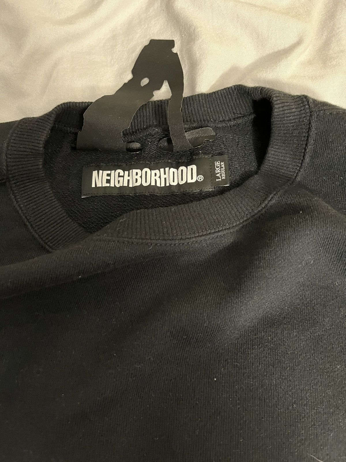 Neighborhood × Vlone Vlone neighborhood black skull flames crewneck Size US L / EU 52-54 / 3 - 3 Thumbnail