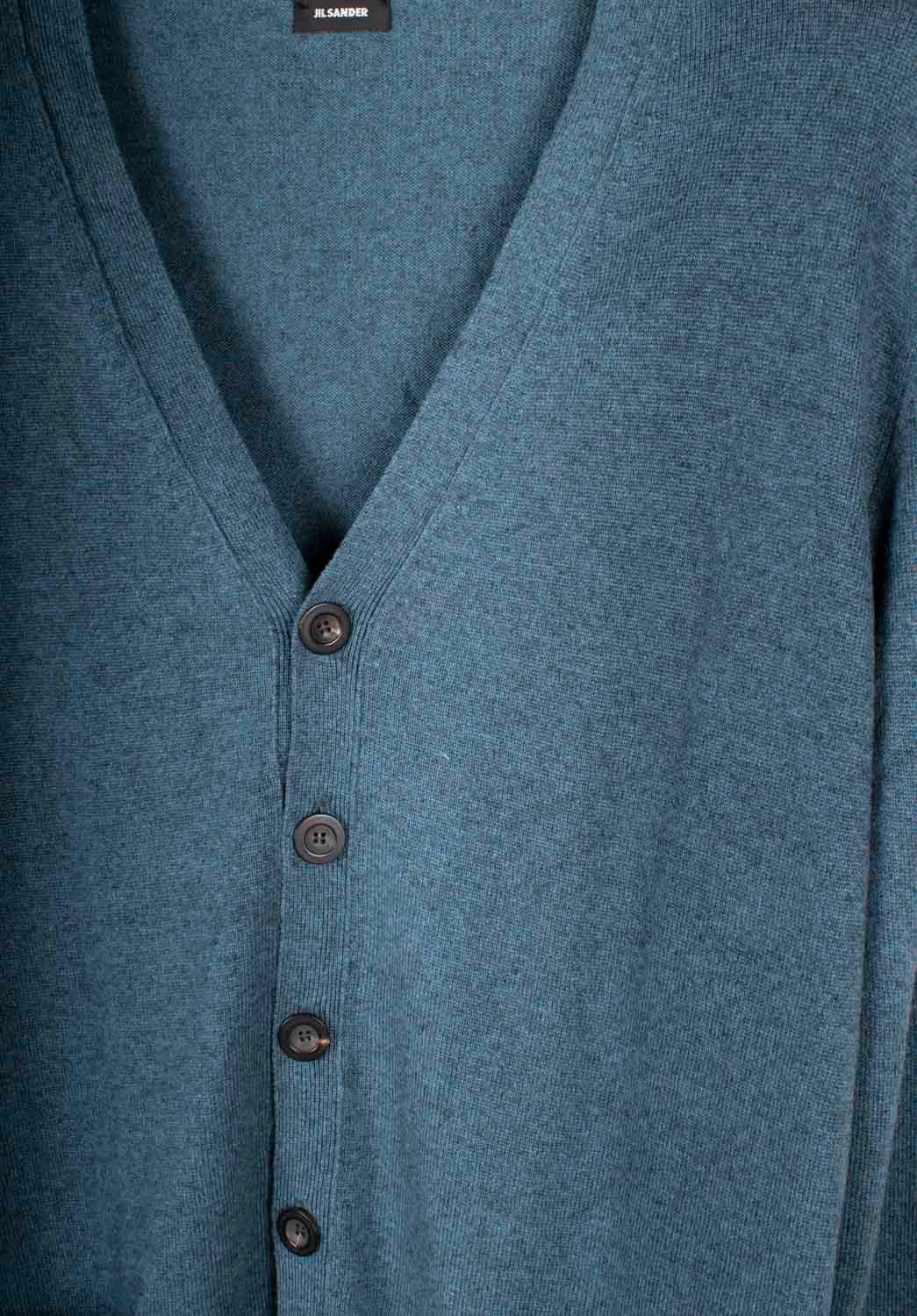 Jil Sander Jil Sander Men Sweater Cashmere Cardigan Raf Simons, Large Size US L / EU 52-54 / 3 - 3 Thumbnail