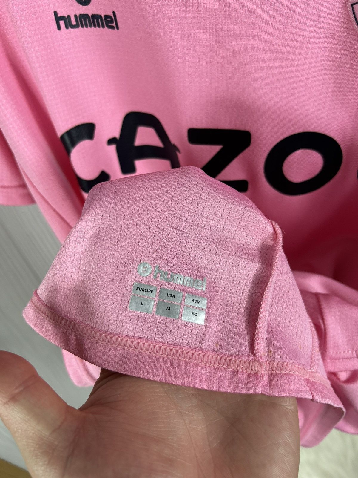 Hummel EVERTON 2020/21 FOOTBALL SHIRT SOCCER JERSEY PINK HUMMEL M/L Size US M / EU 48-50 / 2 - 9 Thumbnail