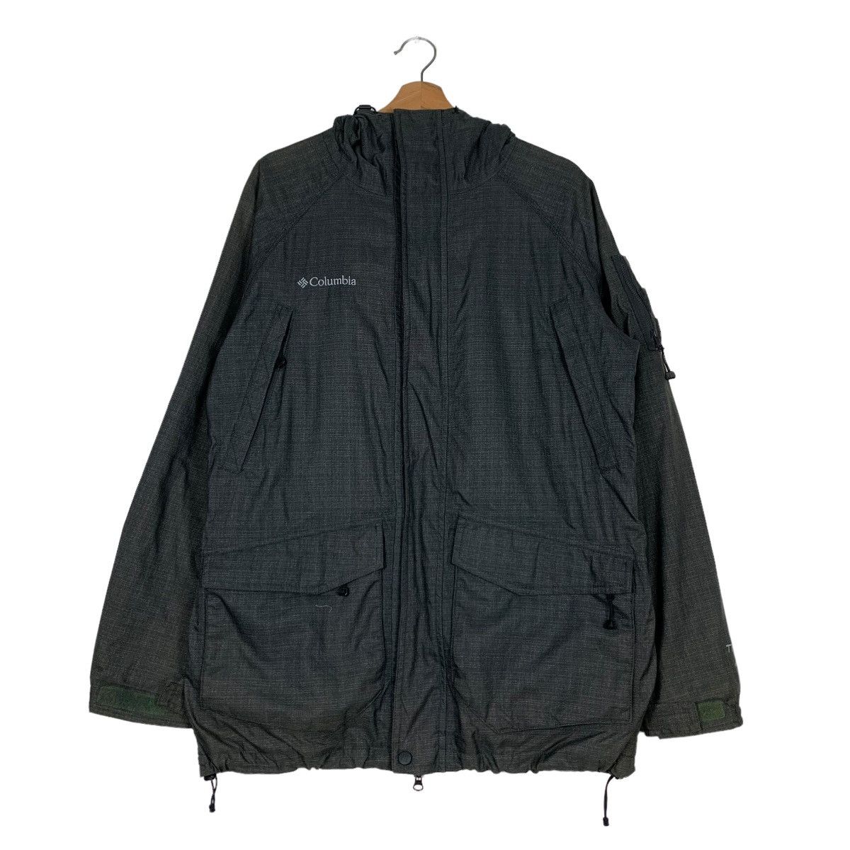 Columbia COLUMBIA Titanium Omni Tech Fur Hoodie Jacket #0460-C21 Size US M / EU 48-50 / 2 - 1 Thumbnail