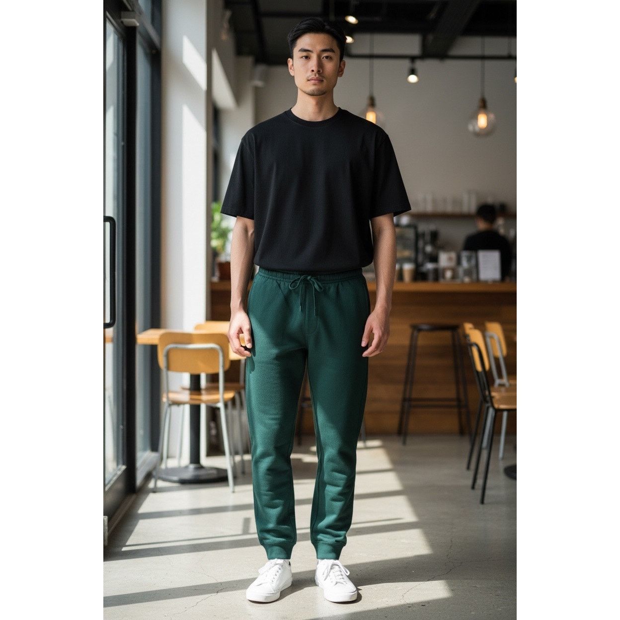 The Unbranded Brand Goodfellow & Co Men’s Jogger Green Size Medium Size US 32 / EU 48 - 2 Thumbnail