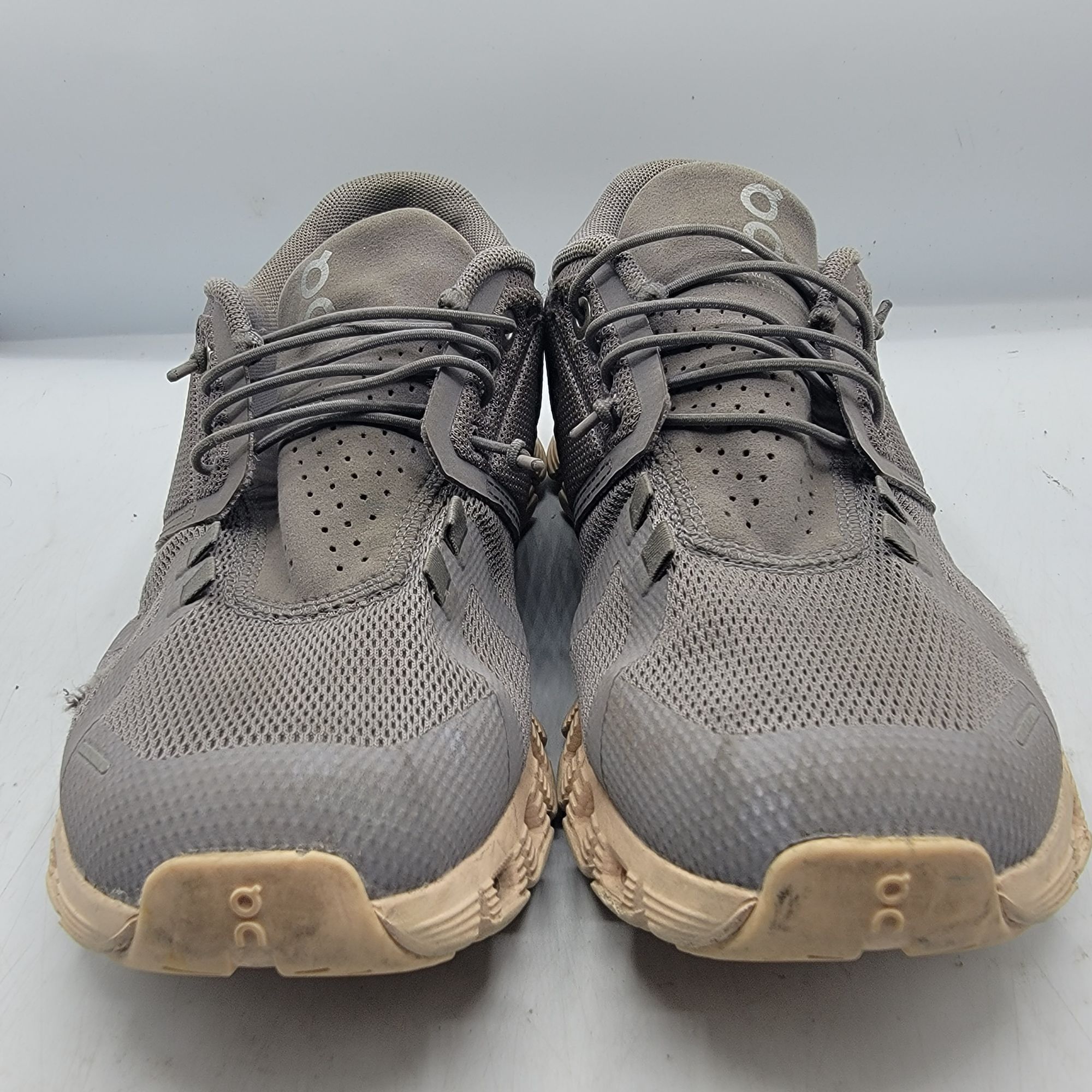 ON Cloud 5 Zinc Shell Womens 7 Gray Athletic Shoes Lightweig