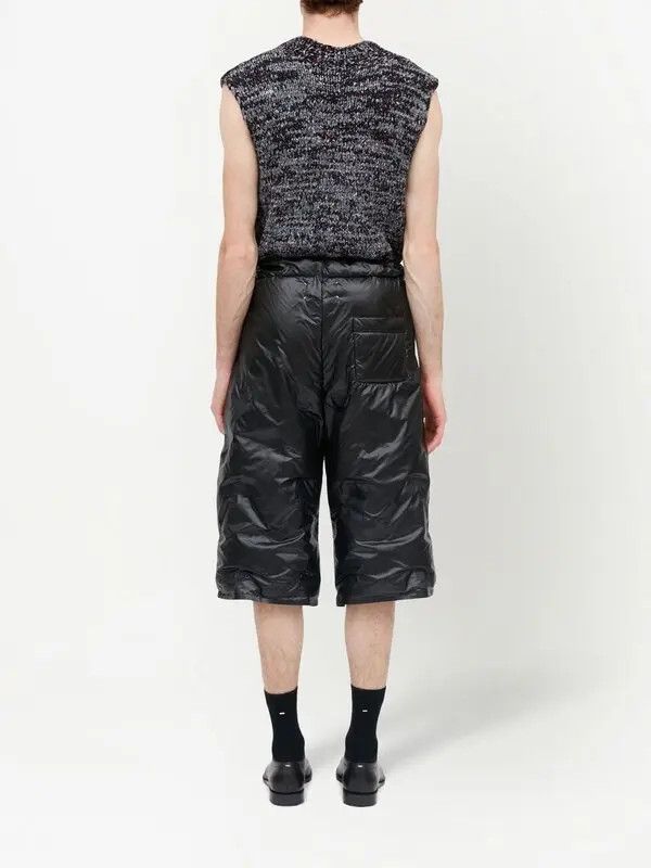 Maison Margiela o1w1db11225 Padded Knee-length Short in Black Size US 30 / EU 46 - 4 Thumbnail