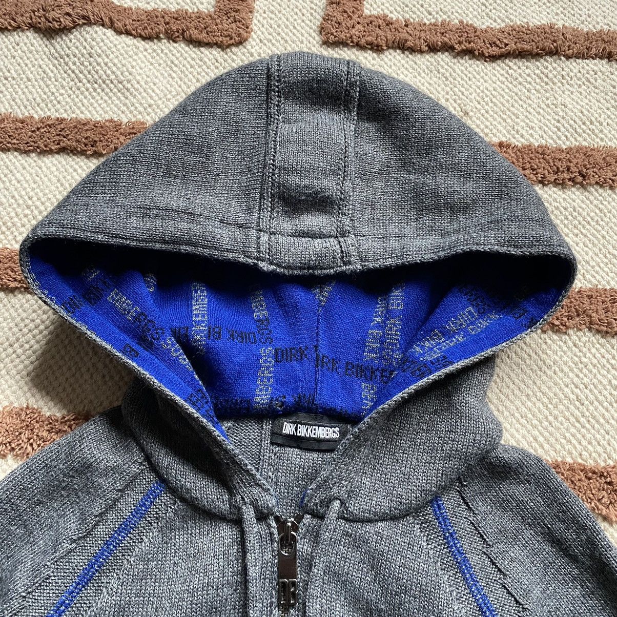 Dirk Bikkembergs DIRK BIKKEMBERGS Y2K ZIP SWEATER HOODIE Size US M / EU 48-50 / 2 - 6 Thumbnail