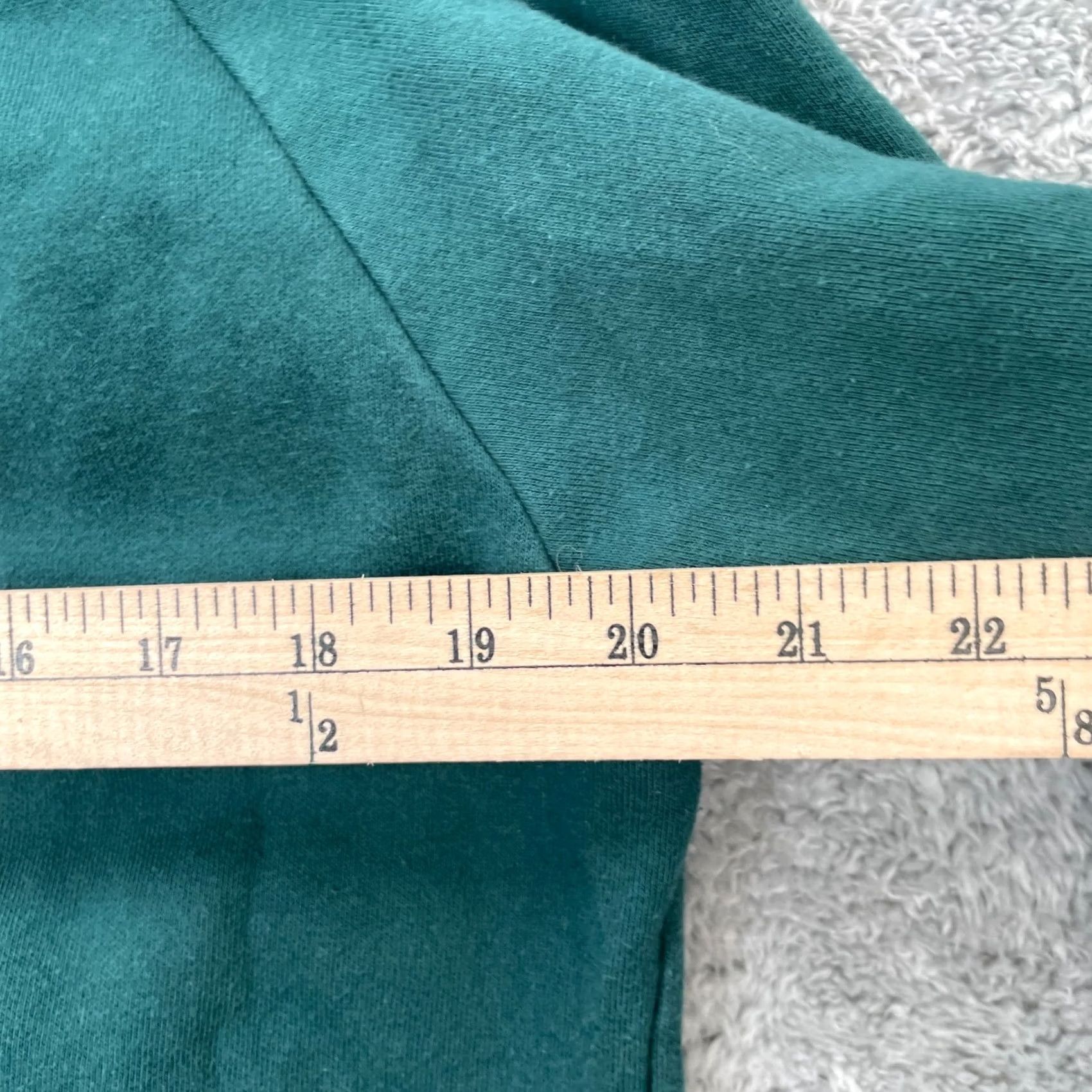 The North Face The North Face Hoodie Womens Large Green Spellout Logo Cotton Fleece Full Zip Hiking Size L / US 10 / IT 46 - 7 Thumbnail