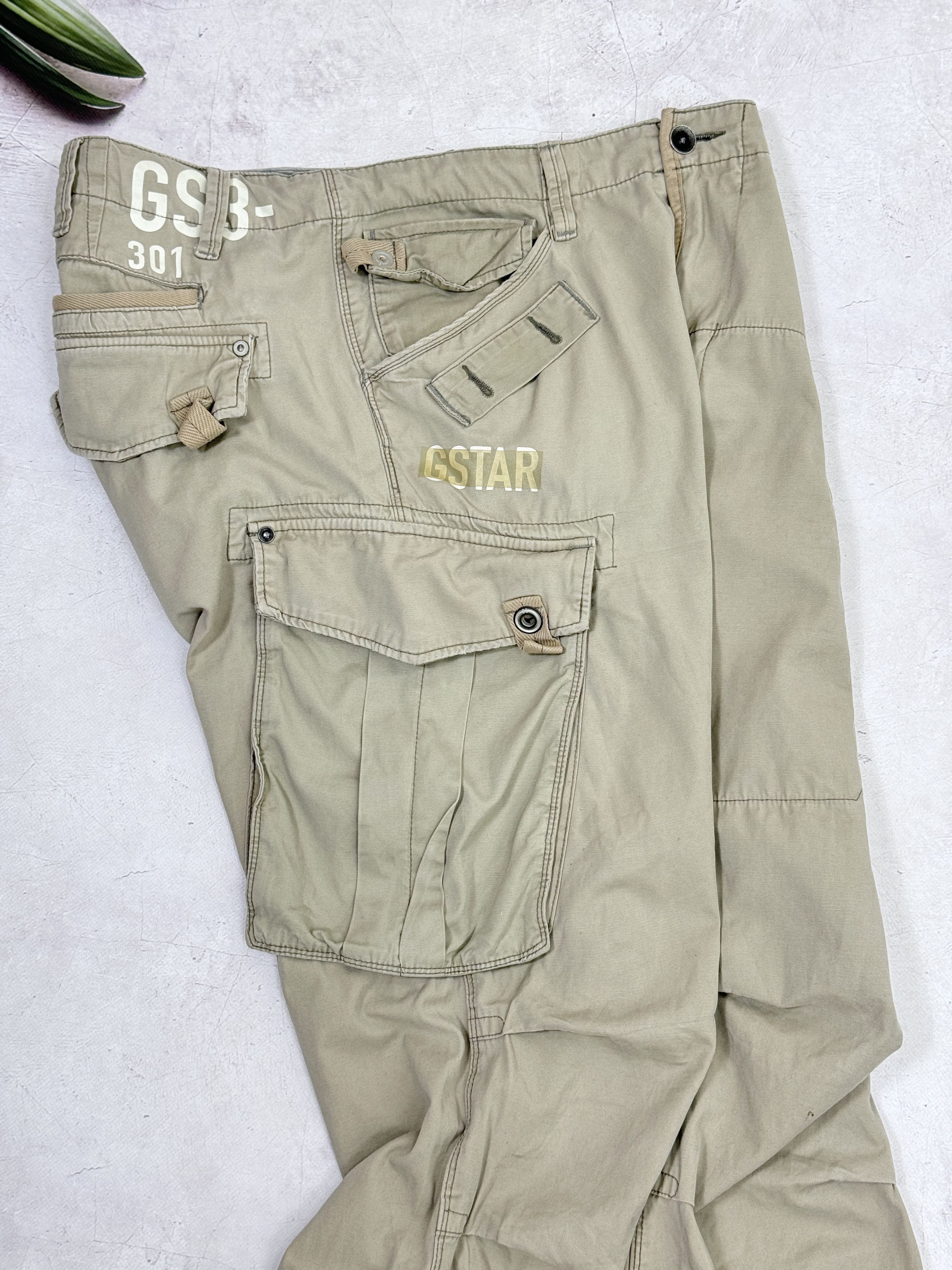 G-Star G-Star Raw Cargo Pants Rovic Tapered Multipocket Size US 34 / EU 50 - 2 Thumbnail