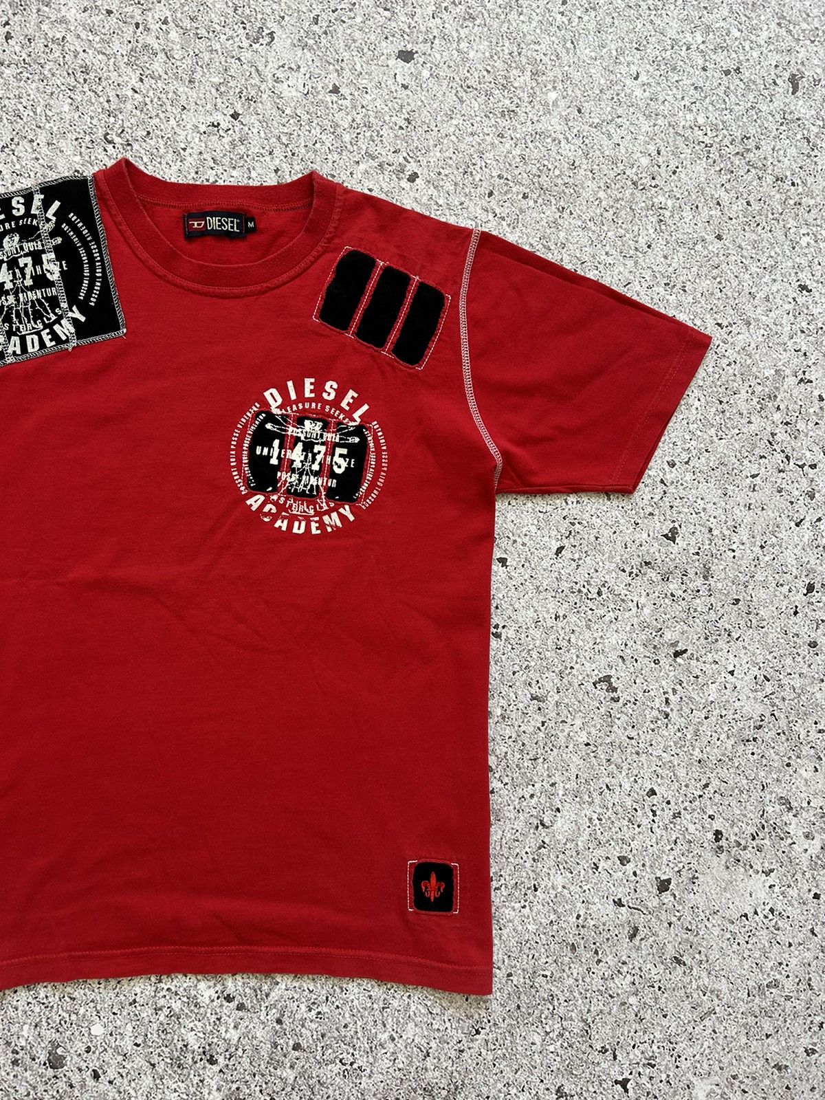 Diesel × Japanese Brand Vintage 90s Diesel Big logo t-shirt retro rare Y2K Size US M / EU 48-50 / 2 - 3 Thumbnail