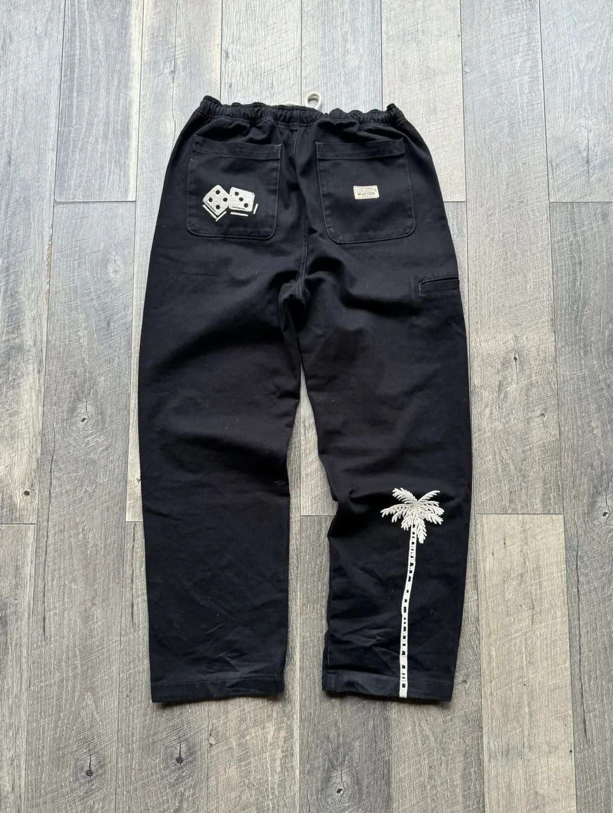 NOMA t.d × Stussy Stussy Noma Icon Beach Pant Washed Black Size US 30 / EU 46 - 4 Thumbnail
