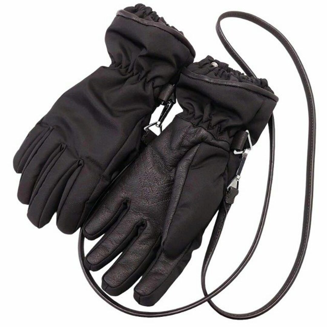 Bottega Veneta o1n1vont1224 Size: 7 / Technical Gloves in Black Size ONE SIZE - 3 Thumbnail