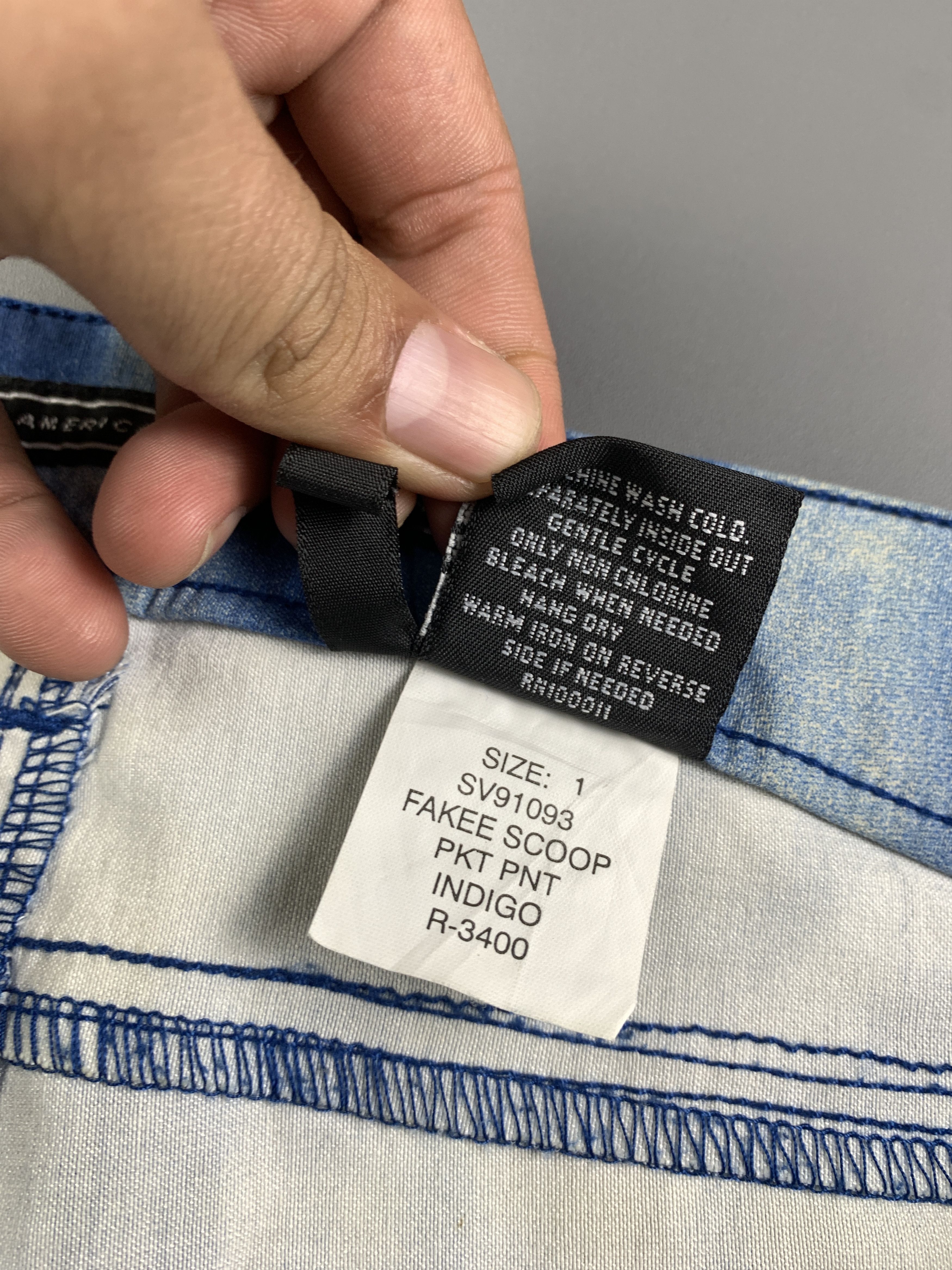 Japanese Brand bongo US Blue Peacock Printed Flare Pants (28 to 30) Size 28" / US 6 / IT 42 - 9 Thumbnail
