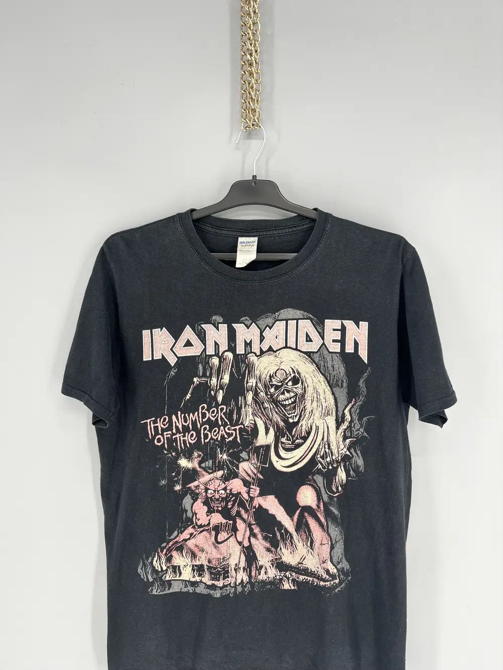 Band Tees Vintage Y2K Iron Maiden Face Horror Tee Band Rock T Shirt Size US M / EU 48-50 / 2 - 6 Thumbnail