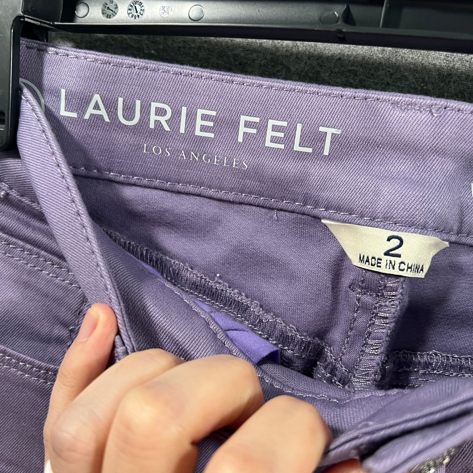 Other Laurie Felt Regular Wave Denim 5-Pocket Crop Straight Jeans Size 26" / US 2 / IT 38 - 3 Thumbnail