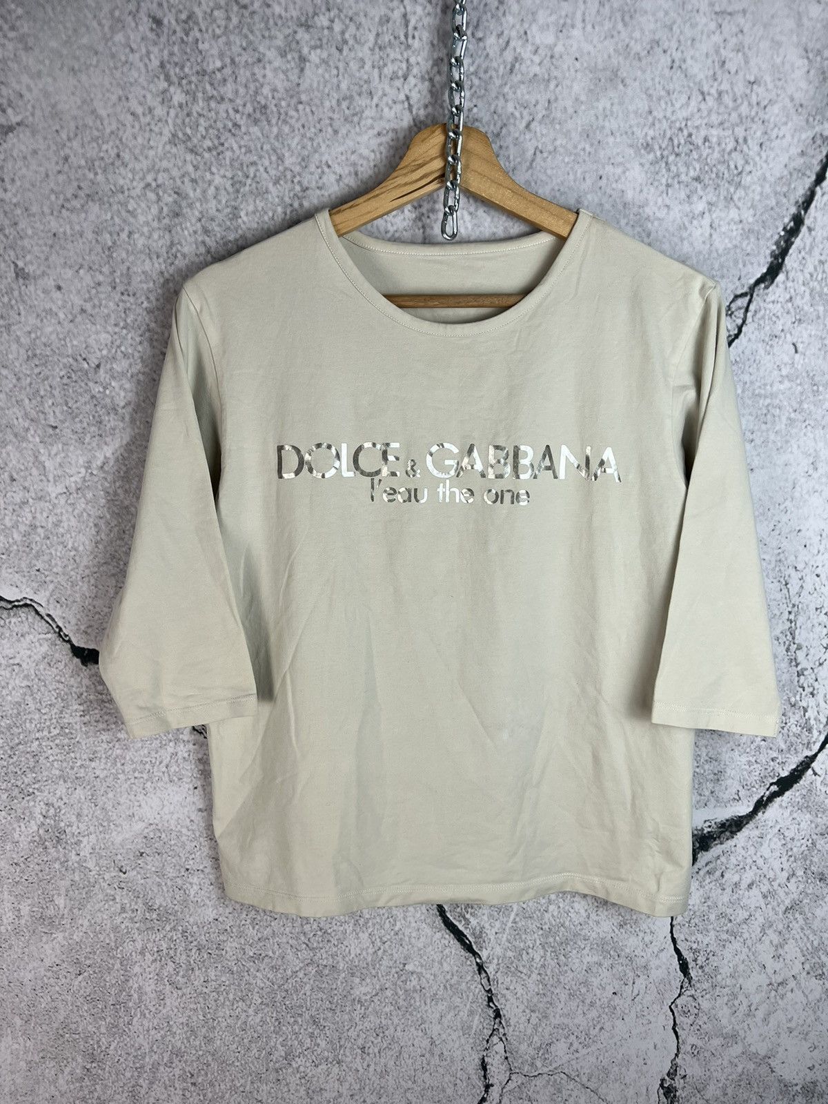 Dolce & Gabbana Dolce and Gabbana D&G Italy 3/4 Long Sleeves Size M / US 6-8 / IT 42-44 - 1 Thumbnail