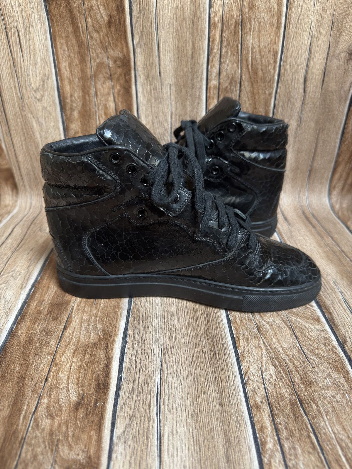 Balenciaga 'craquele' cracked arena trainers Size US 7 / IT 37 - 9 Thumbnail