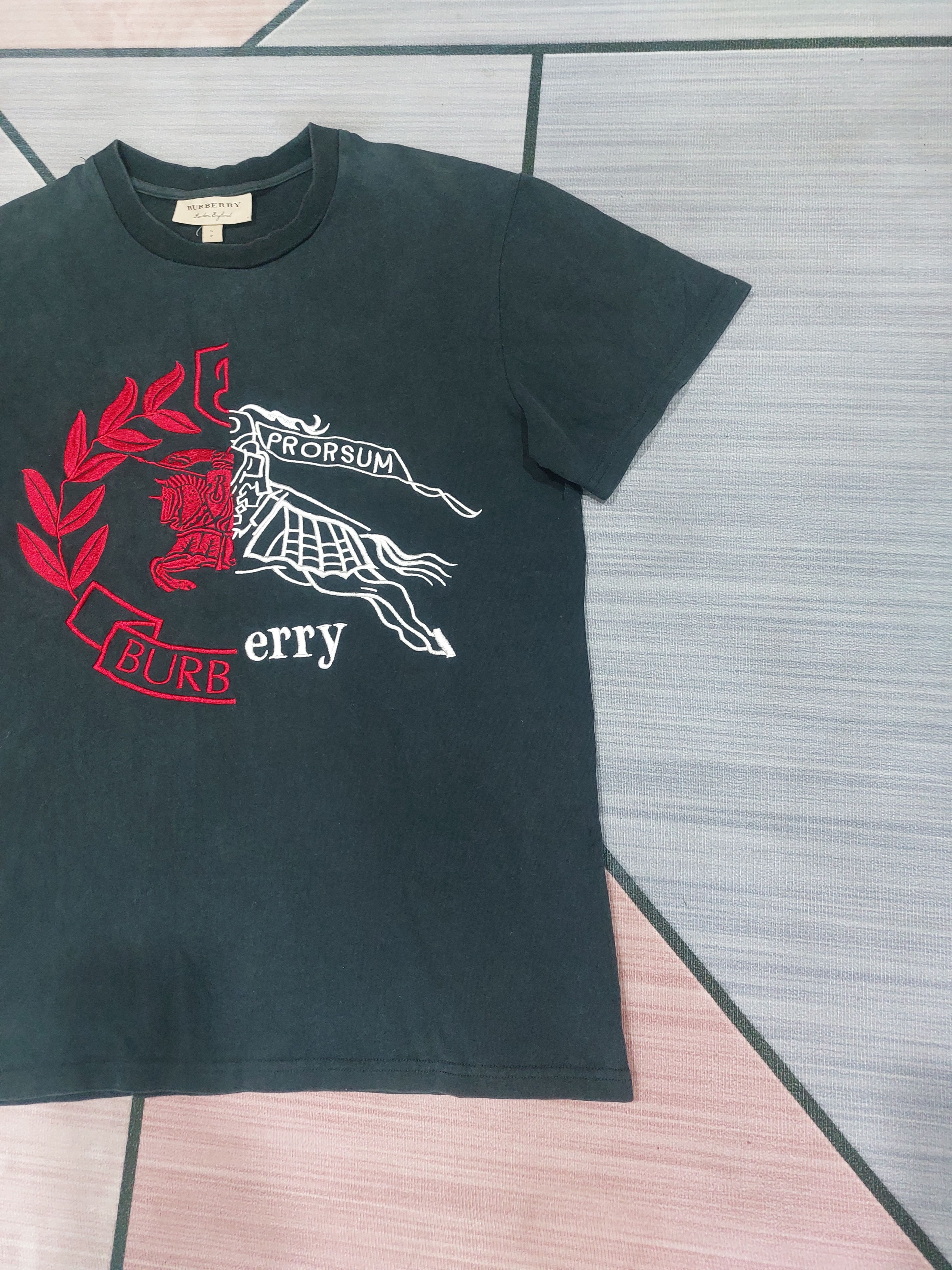 Burberry BURBERRY SPLIT PRORSUM BIG LOGO EMBROIDERED Size US S / EU 44-46 / 1 - 4 Thumbnail