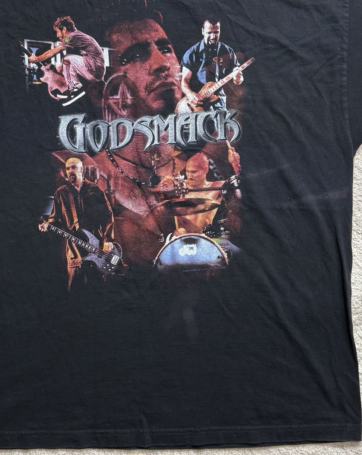 Vintage 2000 GodSmack Tour Shirt Double Sided sz 2XL Size US XXL / EU 58 / 5 - 4 Thumbnail