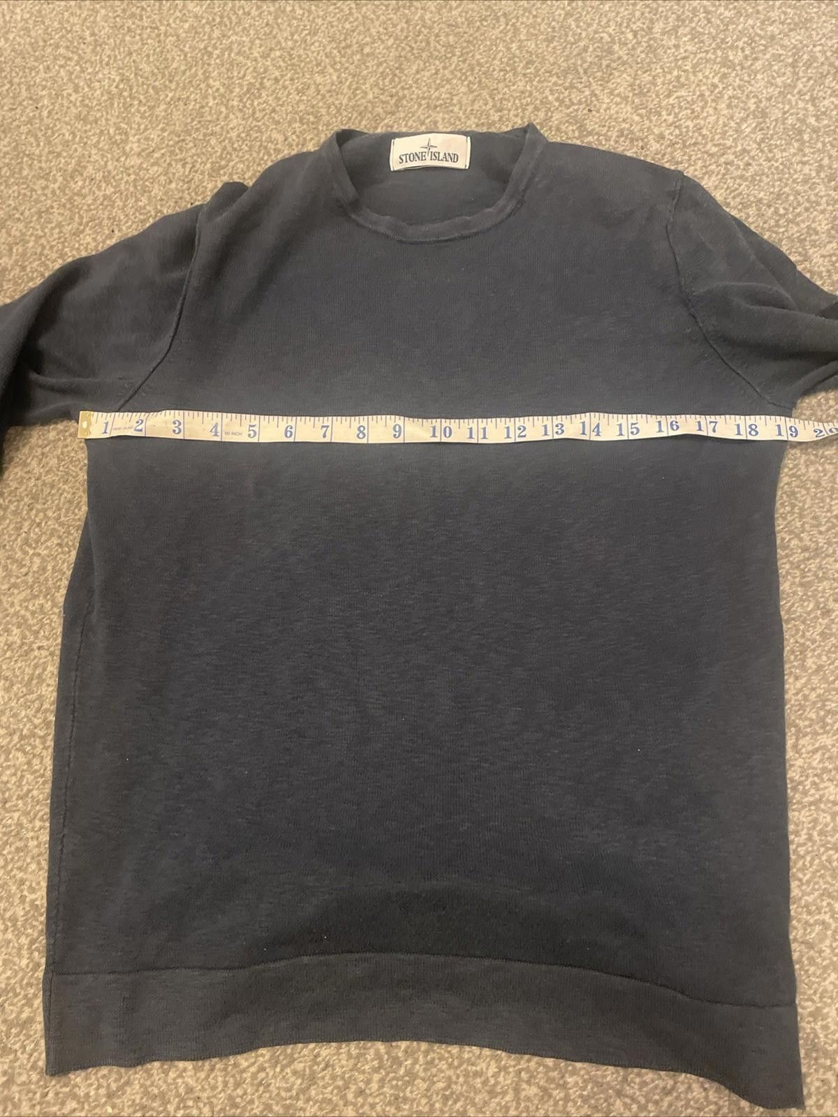 Stone Island Stone Island Basic Sweatshirt Small Navy Blue Size US S / EU 44-46 / 1 - 7 Thumbnail