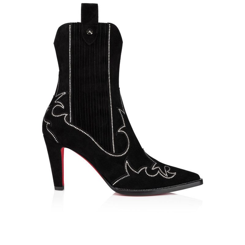 os11x0126 Santigag Strass Boots in Black