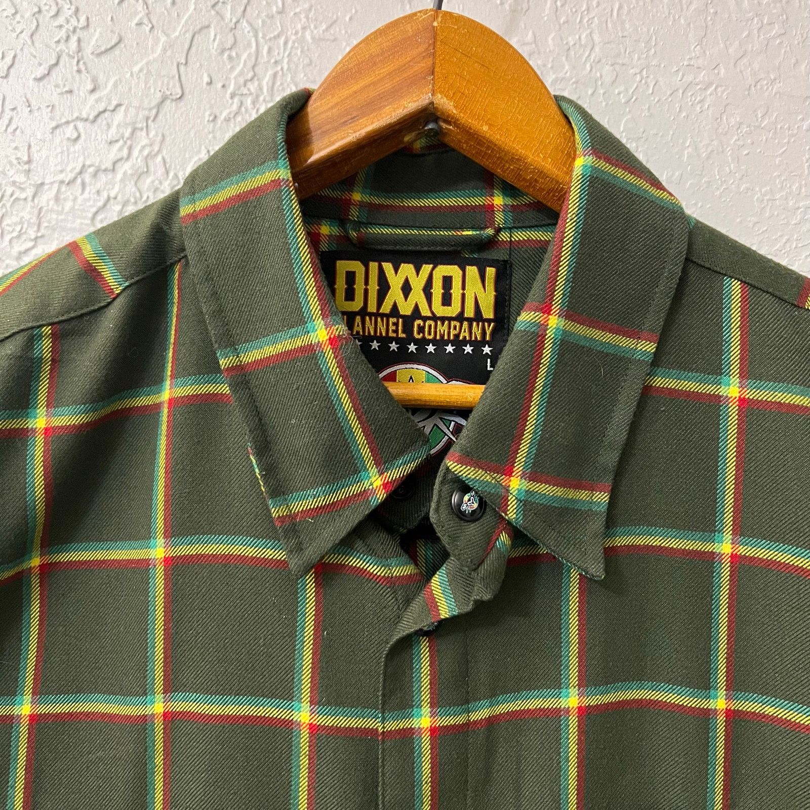 Dixxon Dixxon Flannel Company Flysouljah Plaid Shirt Mens Large Size US L / EU 52-54 / 3 - 4 Thumbnail