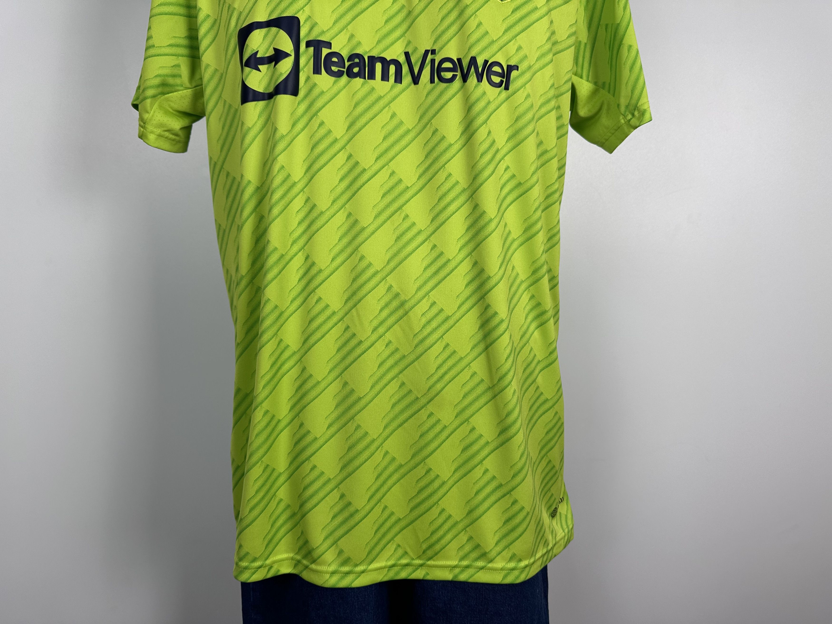 Adidas Manchester United 2022 23 Third Football Shirt Soccer Jersey Size US XL / EU 56 / 4 - 5 Thumbnail