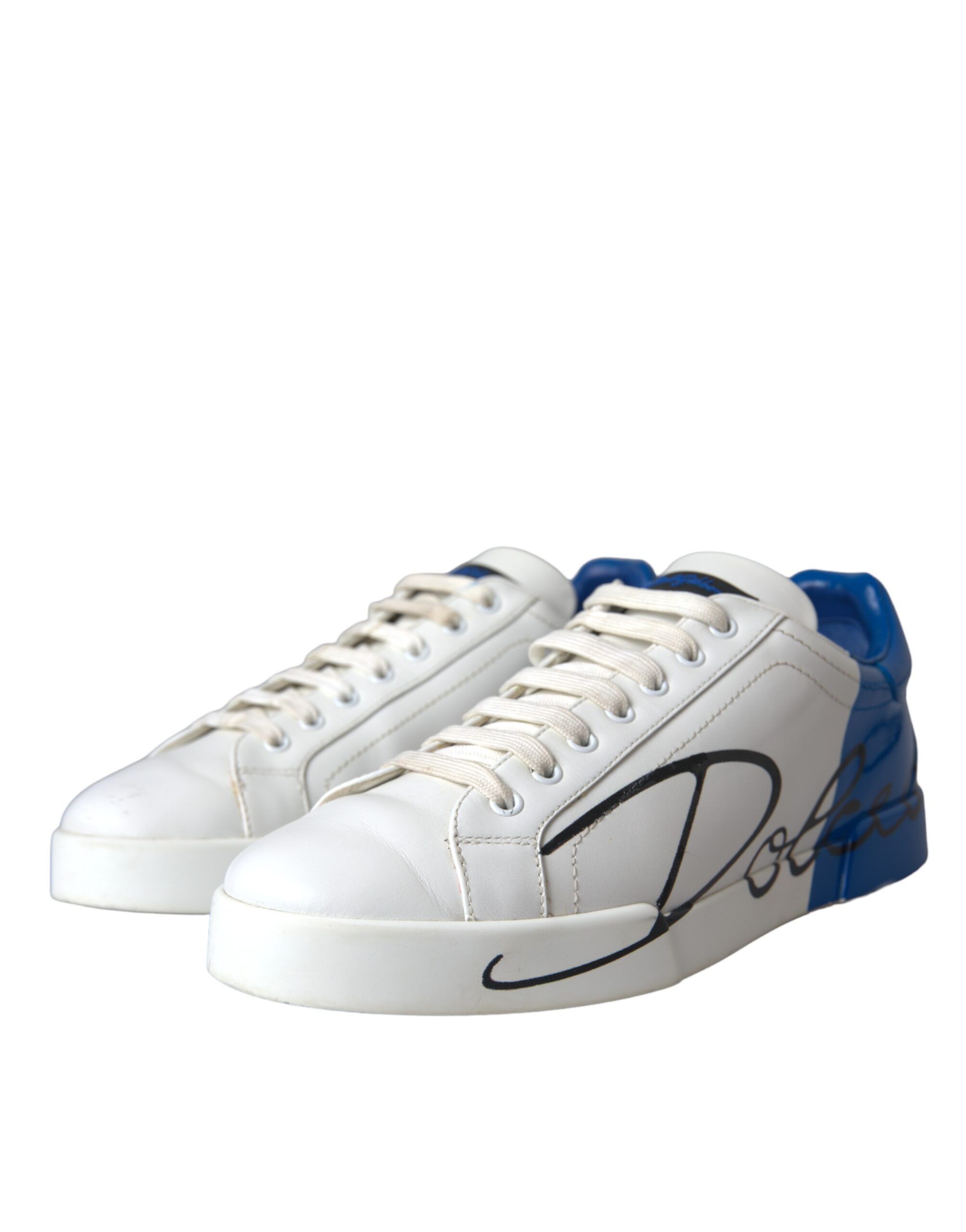 Dolce & Gabbana Dolce & Gabbana Leather Low Top Sneakers Men's Shoes Size US 10.5 / EU 43-44 - 2 Thumbnail