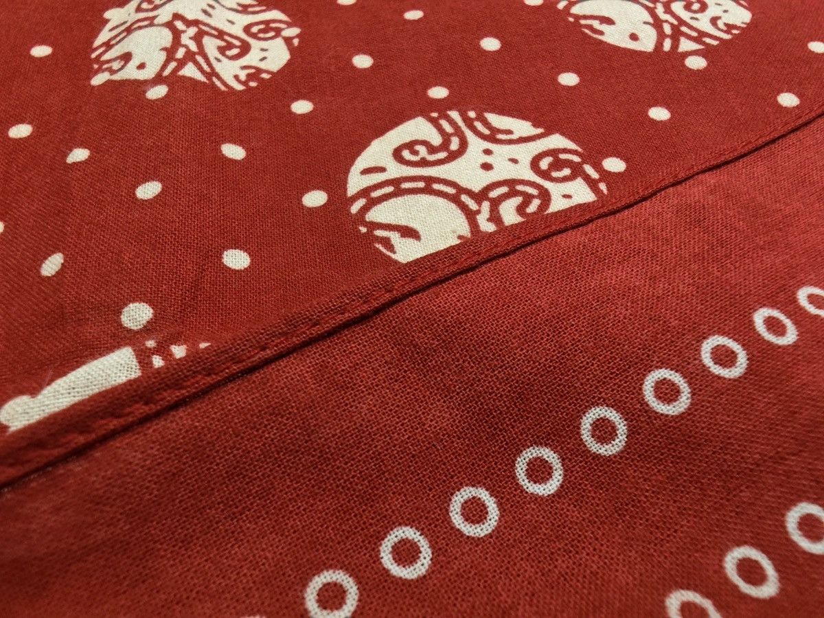 RRL Ralph Lauren RRL Vintage Printed Bandanna COTTON Scarf handkerchief Size ONE SIZE - 8 Thumbnail