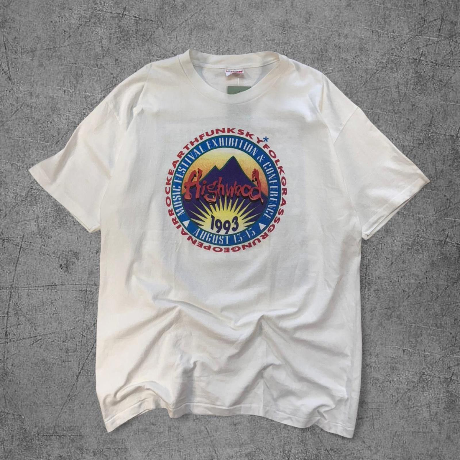 Band Tees 1993 Highwood Social Distortion Music Festival Tee Size US XL / EU 56 / 4 - 3 Thumbnail