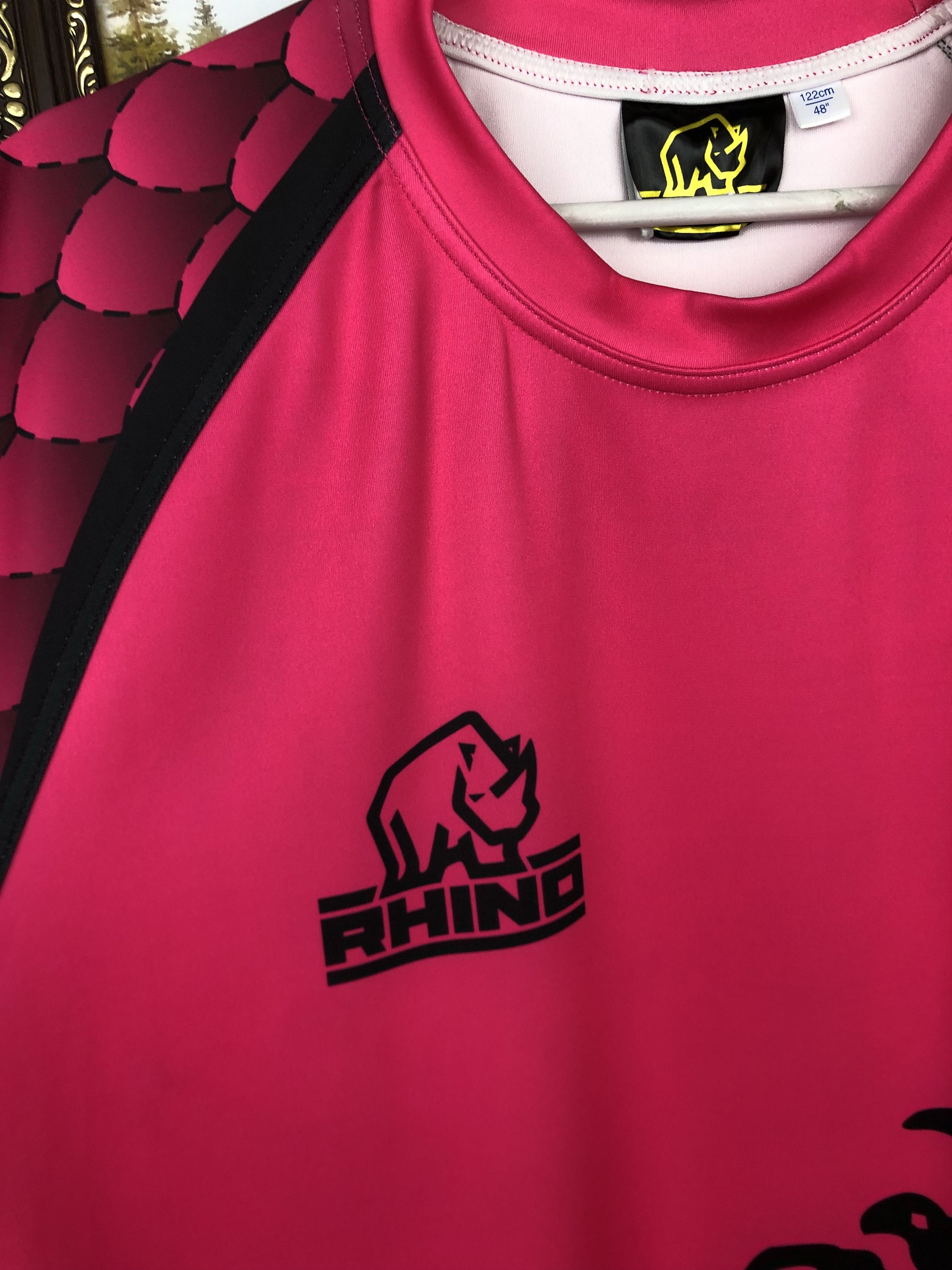 Other Rare London Welsh Rugby Union Shirt Rhino Jersey Trikot Size US L / EU 52-54 / 3 - 3 Thumbnail